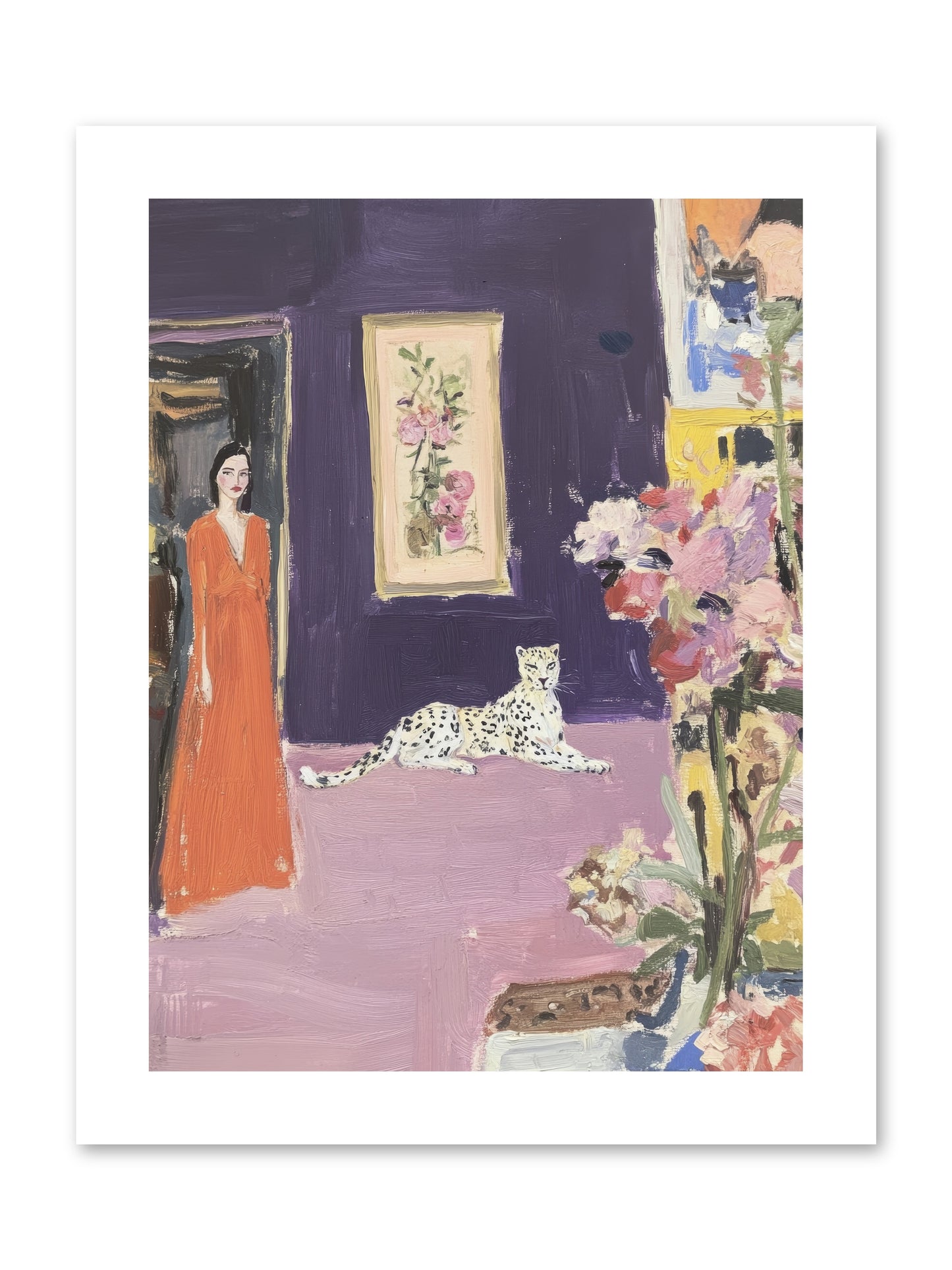 The Art Of Beautiful Waiting -- Paper Print 9x12