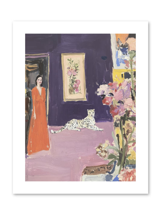 The Art Of Beautiful Waiting -- Paper Print 9x12