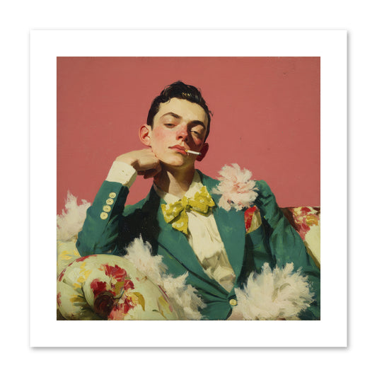 The Art of Unapologetic Pleasure -- Paper Print 10x10