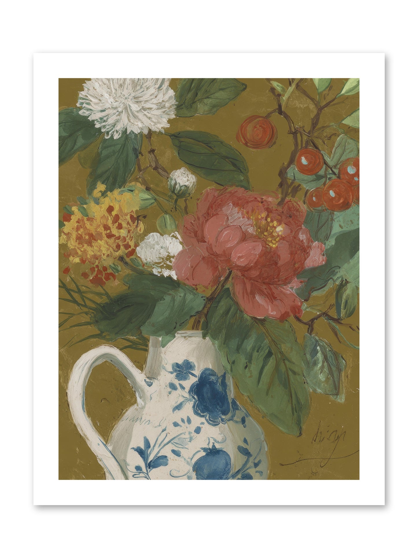 The Atelier Agenda -- Loose Canvas Print 12x16