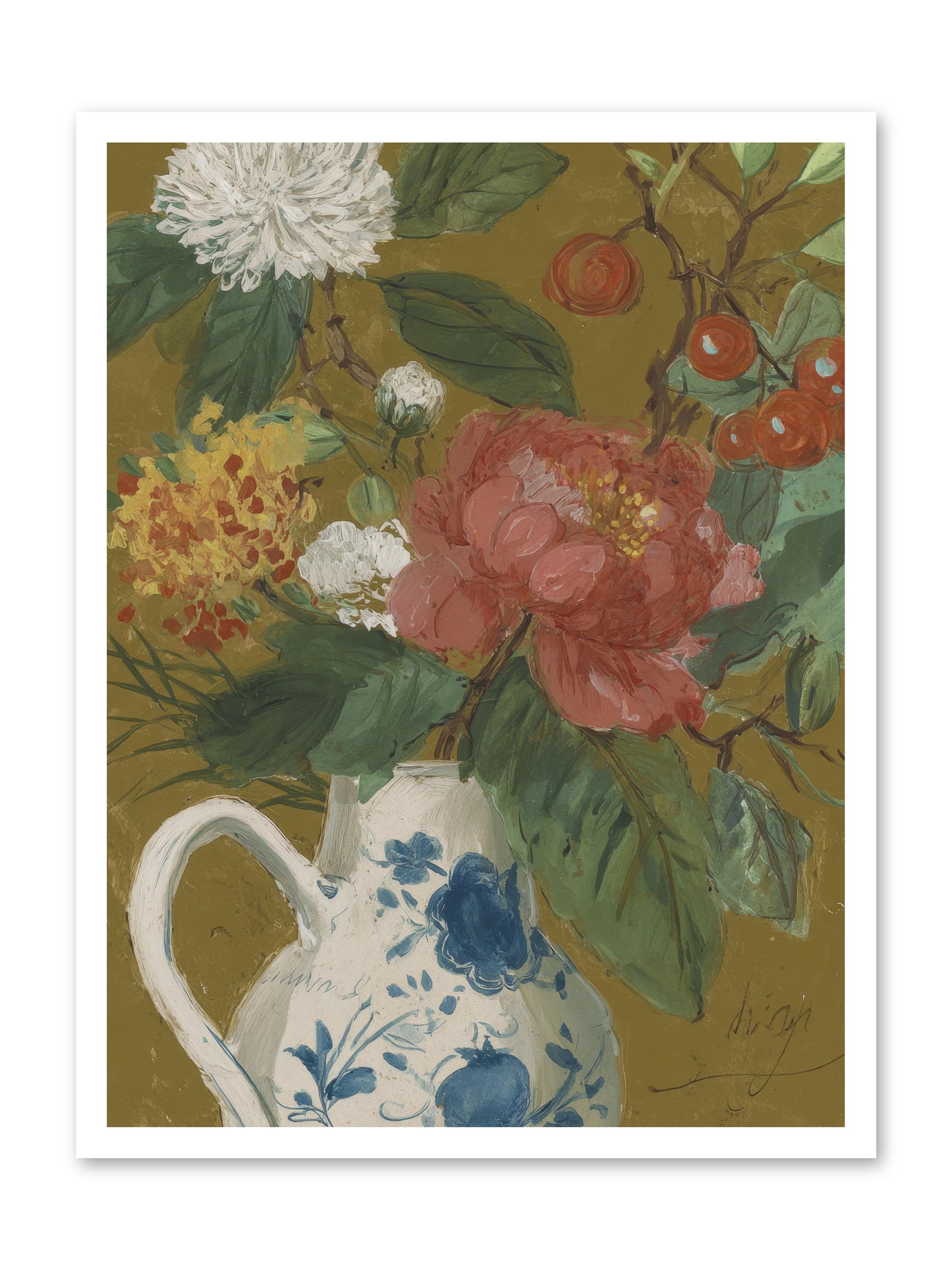 The Atelier Agenda -- Paper Print 24x32