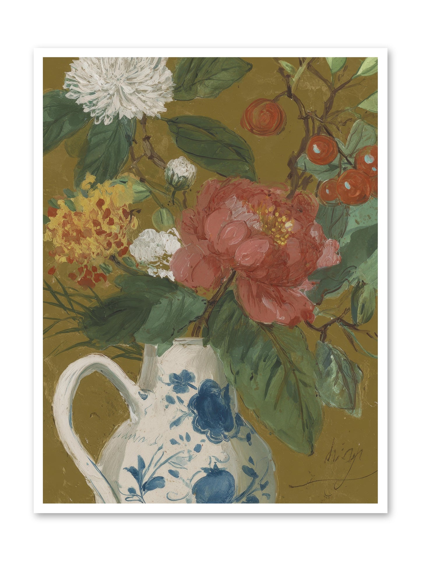 The Atelier Agenda -- Loose Canvas Print 36x48