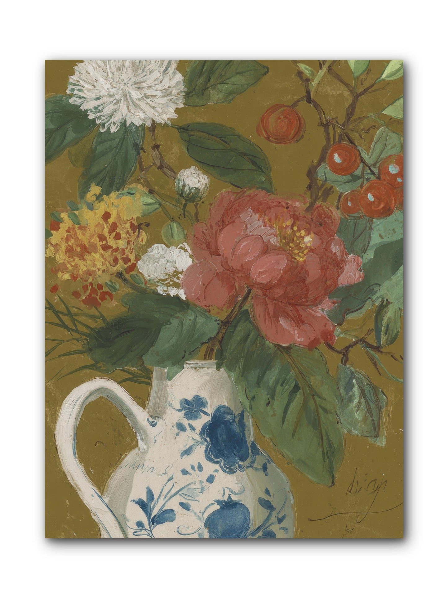 The Atelier Agenda -- Wrapped Canvas 9x12