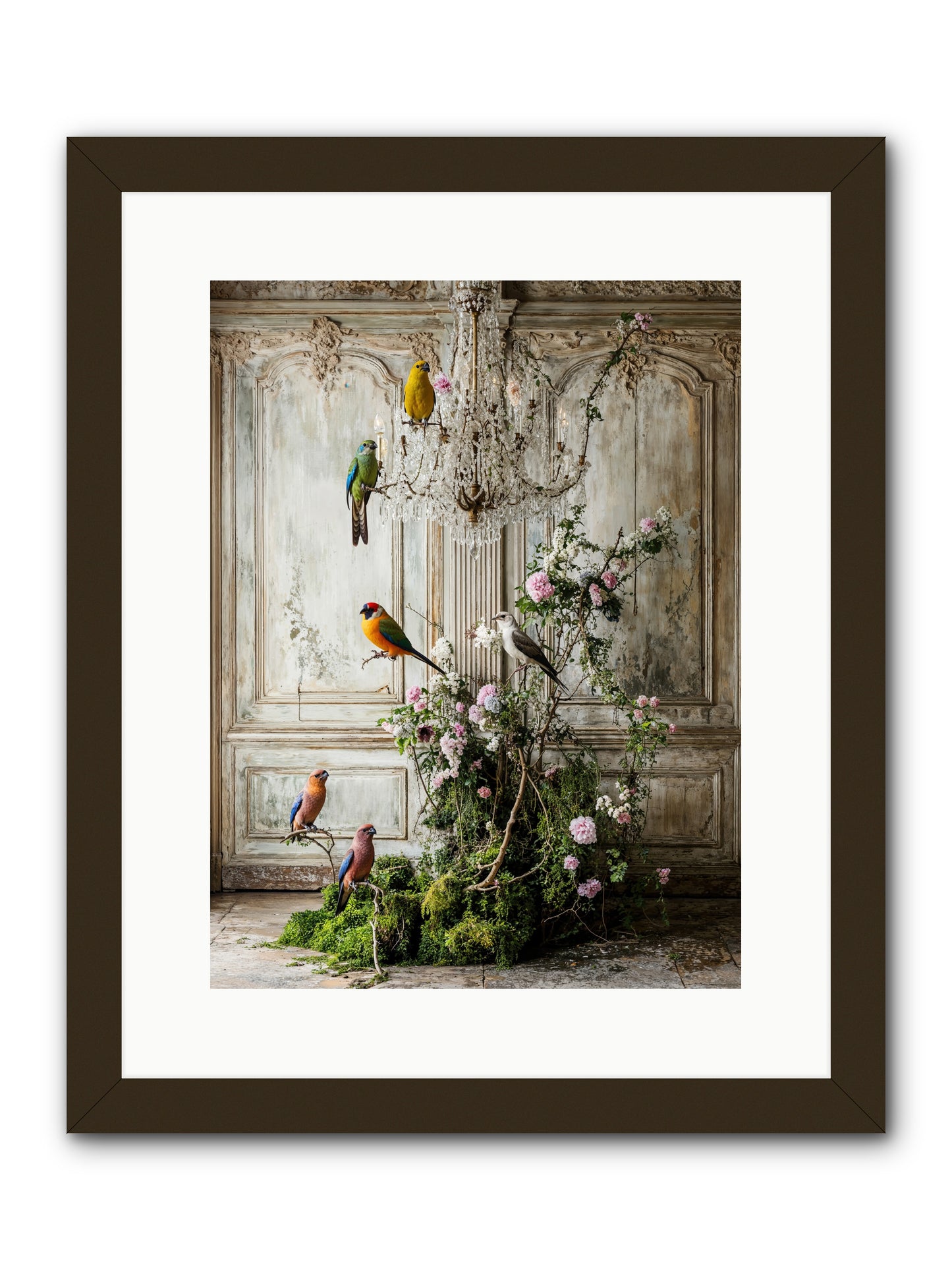 The Audacious Chorale -- Framed Print - Black 12x16