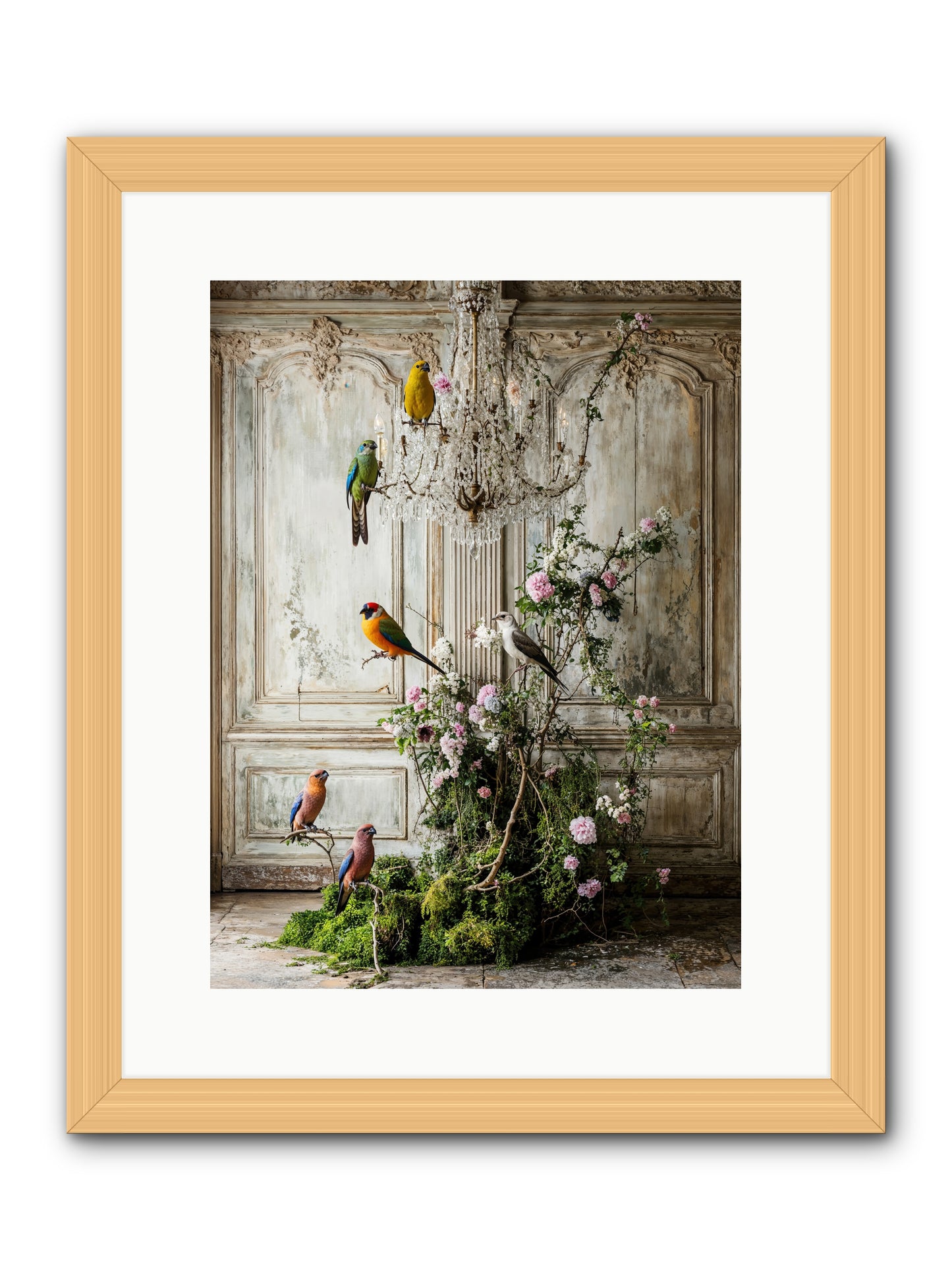 The Audacious Chorale -- Framed Print - Natural 12x16