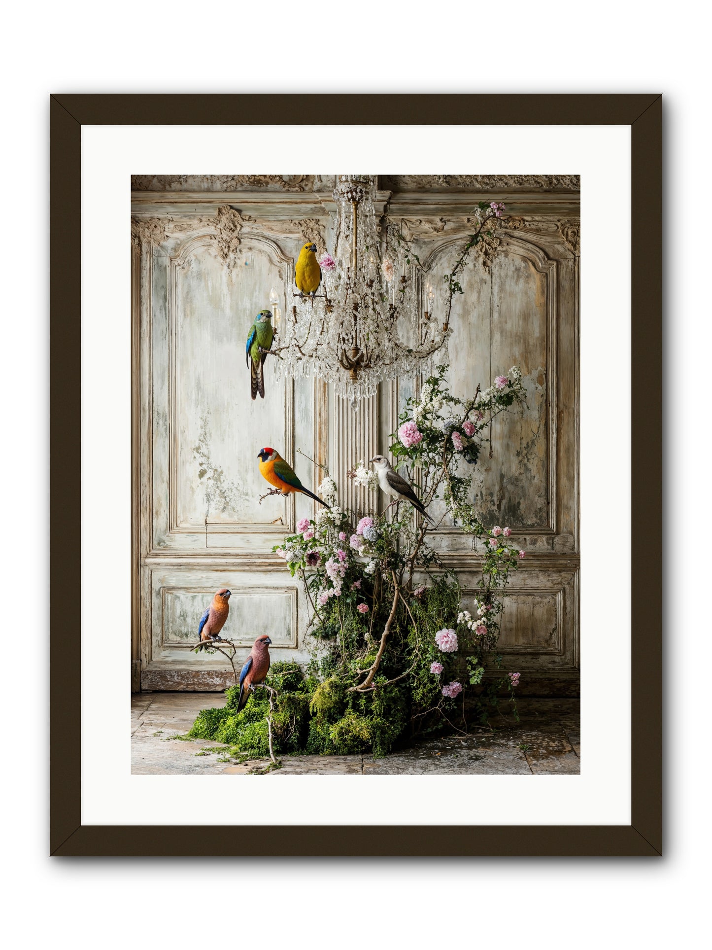 The Audacious Chorale -- Framed Print - Black 18x24