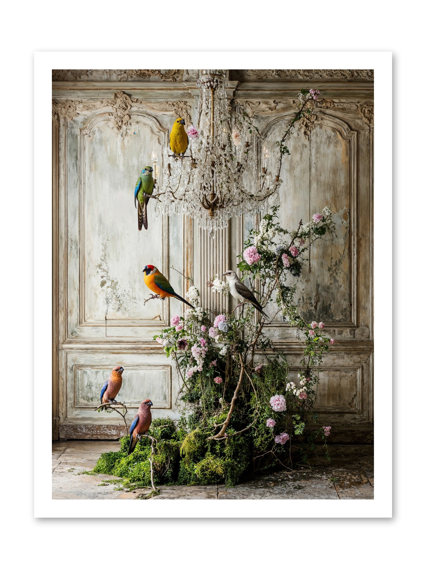 The Audacious Chorale -- Loose Canvas Print 18x24