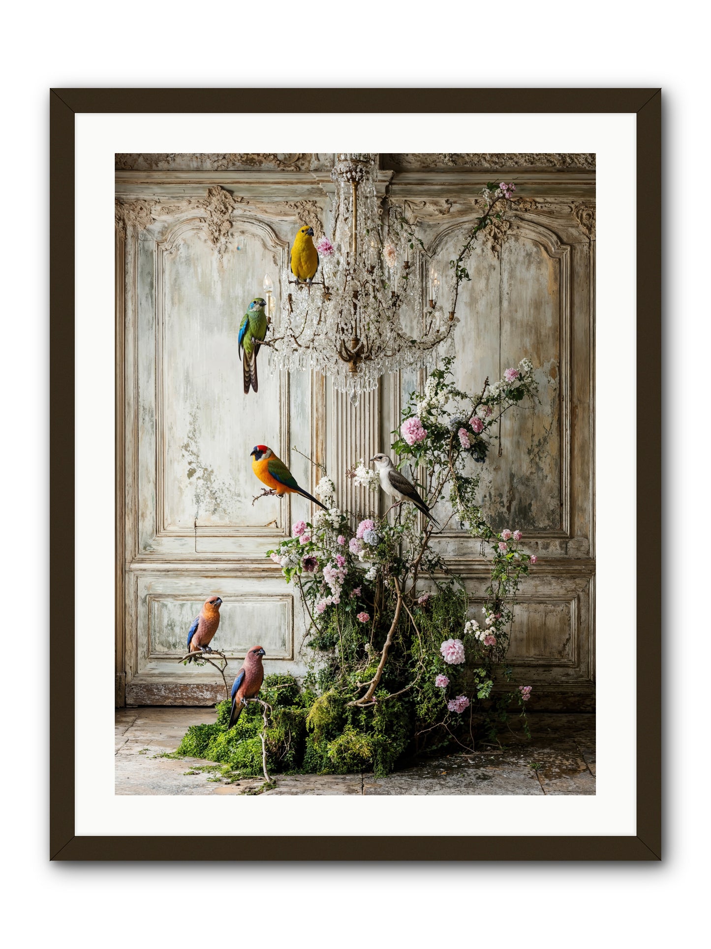 The Audacious Chorale -- Framed Print - Black 24x32