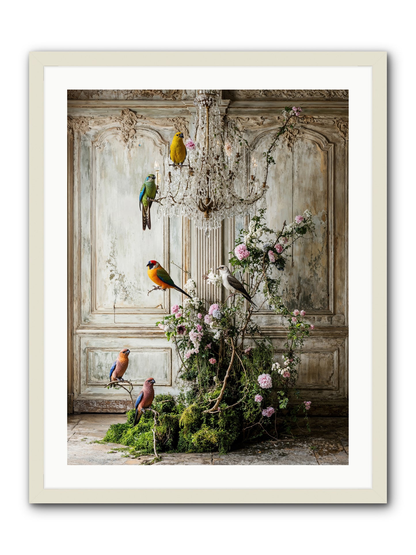 The Audacious Chorale -- Framed Print - White 24x32
