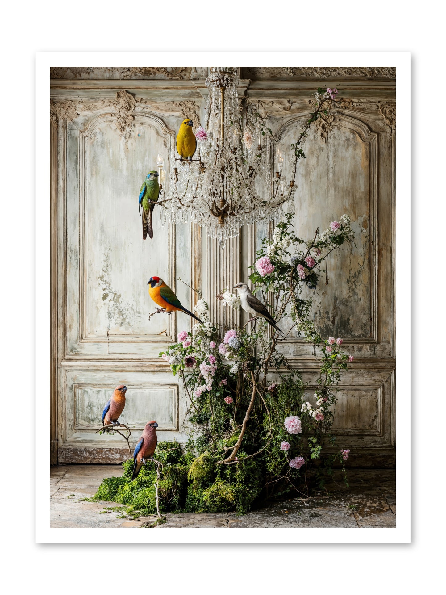 The Audacious Chorale -- Loose Canvas Print 24x32