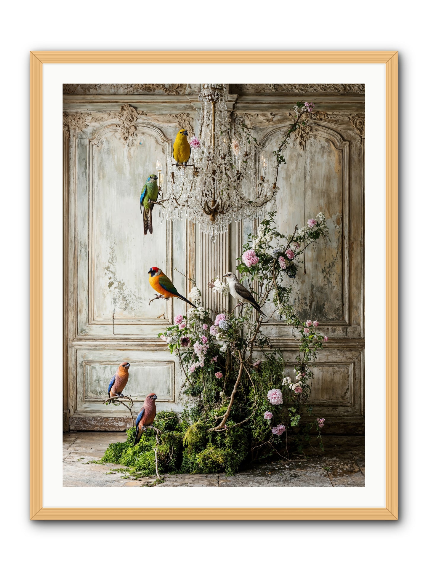 The Audacious Chorale -- Framed Print - Natural 30x40