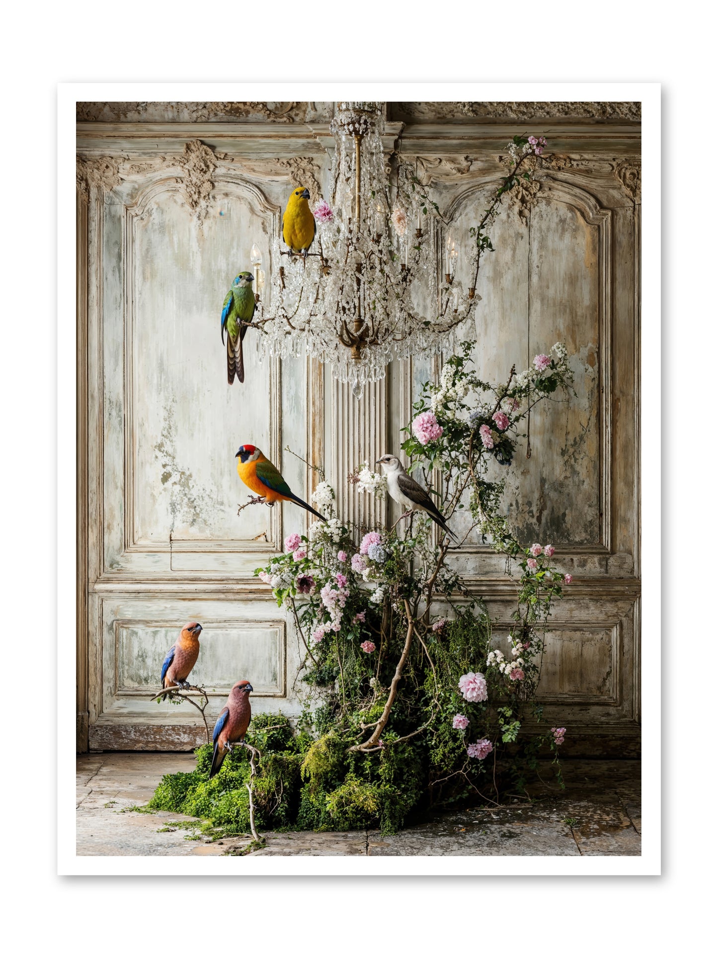 The Audacious Chorale -- Loose Canvas Print 30x40