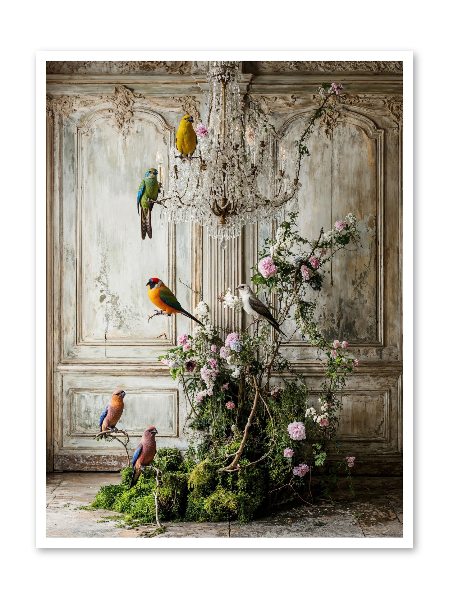 The Audacious Chorale -- Loose Canvas Print 36x48