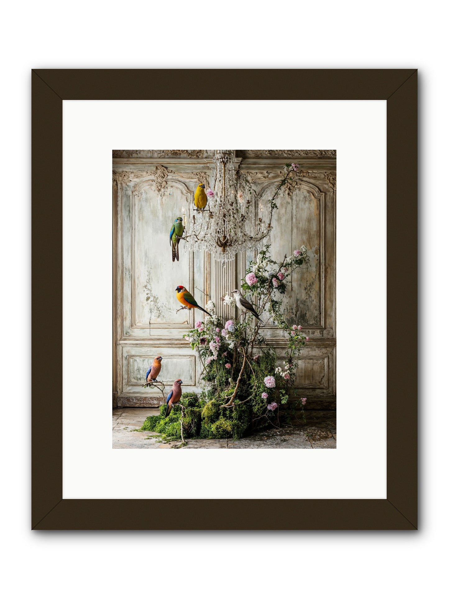 The Audacious Chorale -- Framed Print - Black 9x12