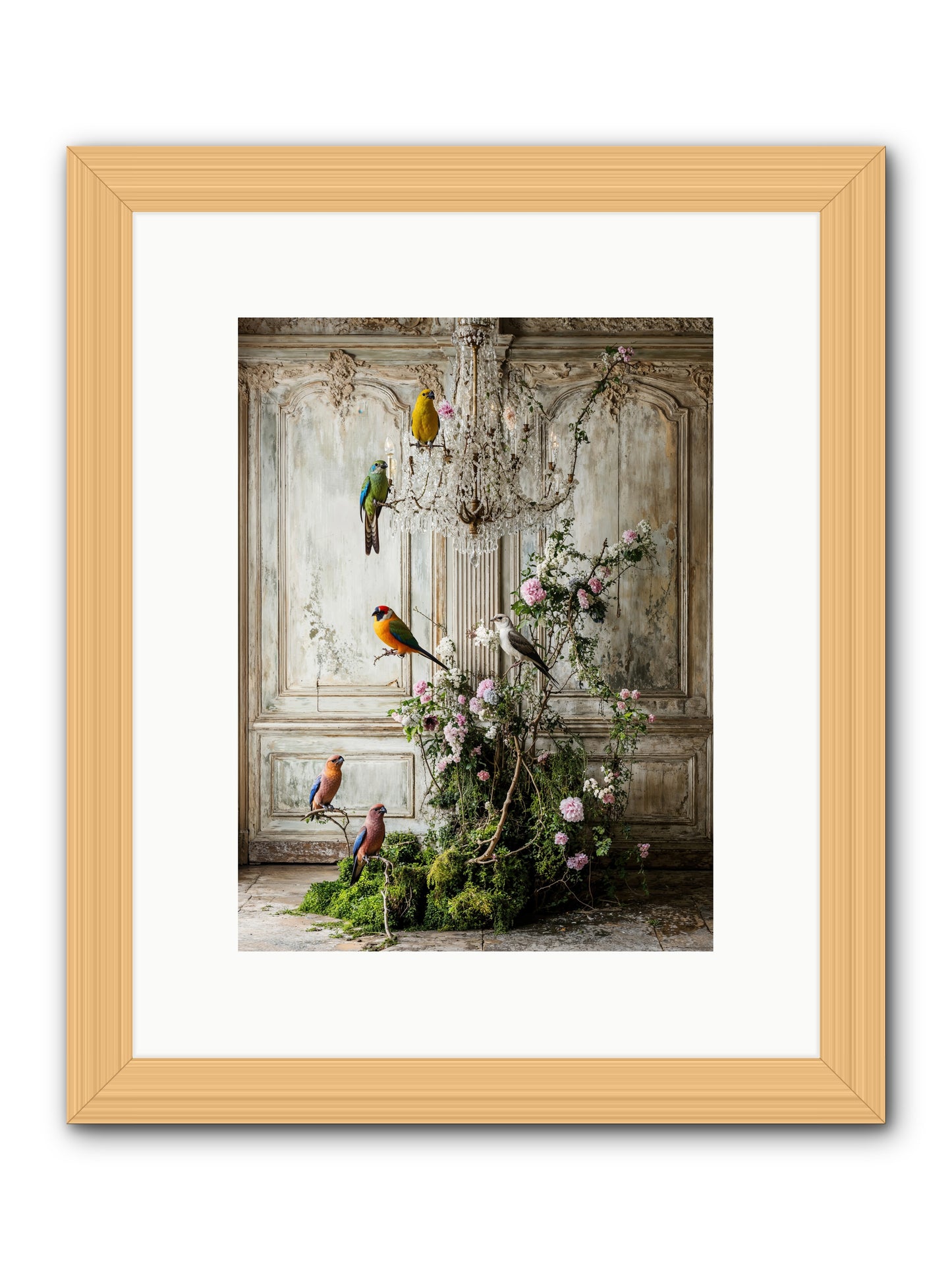 The Audacious Chorale -- Framed Print - Natural 9x12
