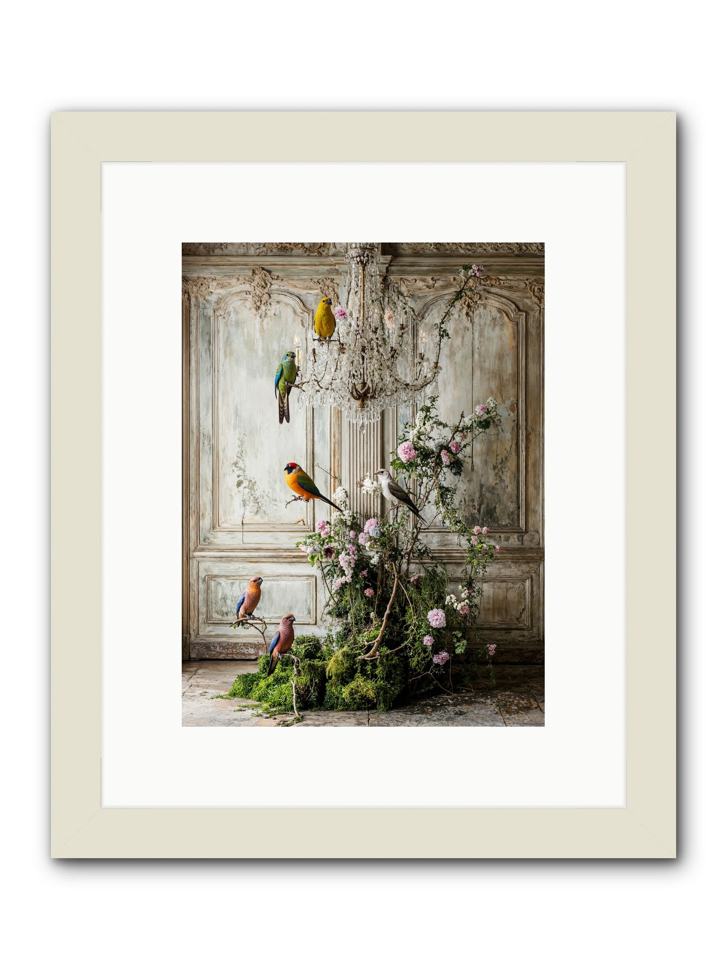 The Audacious Chorale -- Framed Print - White 9x12