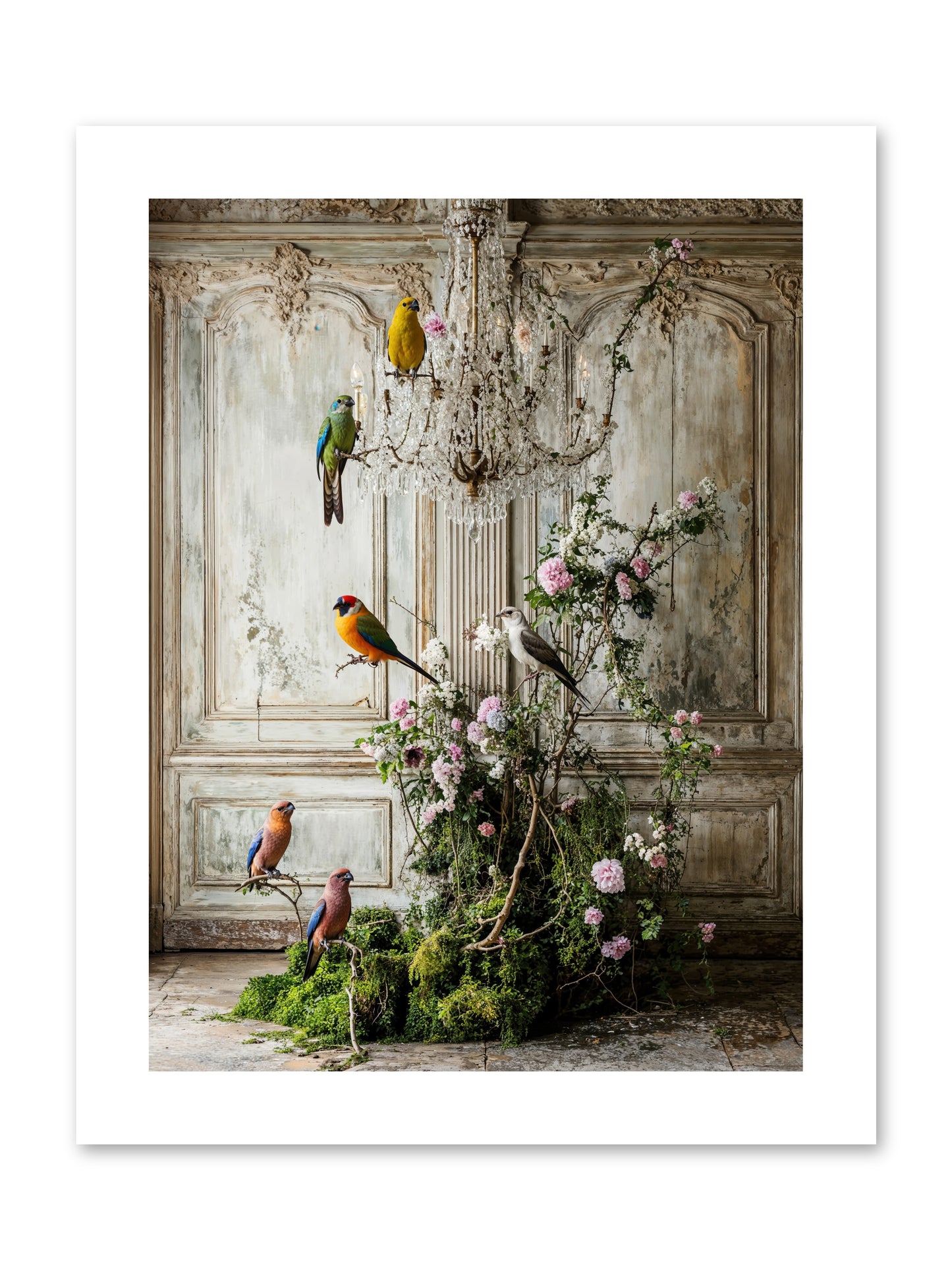 The Audacious Chorale -- Loose Canvas Print 9x12
