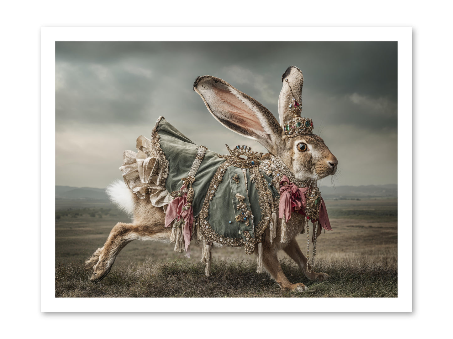The Ballad of Honeyfern Gate -- Paper Print 24x18