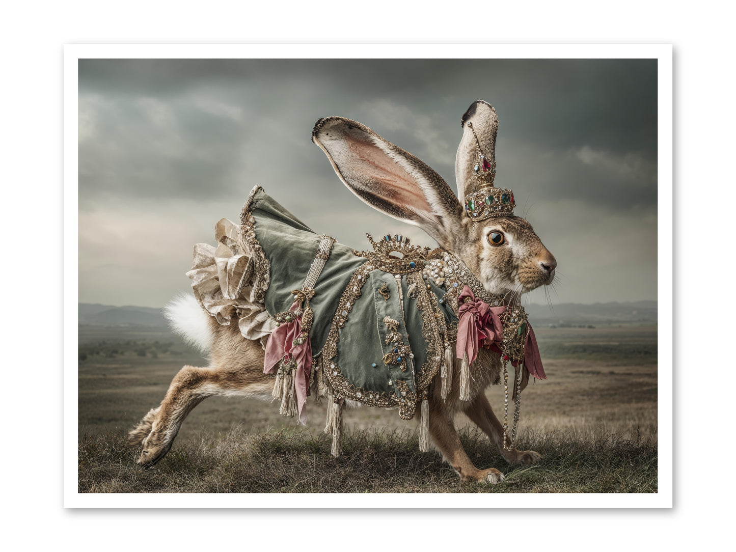 The Ballad of Honeyfern Gate -- Paper Print 40x30