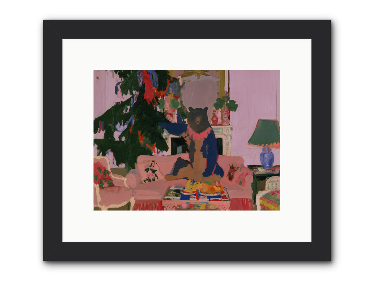 The Bear’s Secret Party — The-Bear’s-Secret-Party-12x9-Framed-Print-Black.jpg