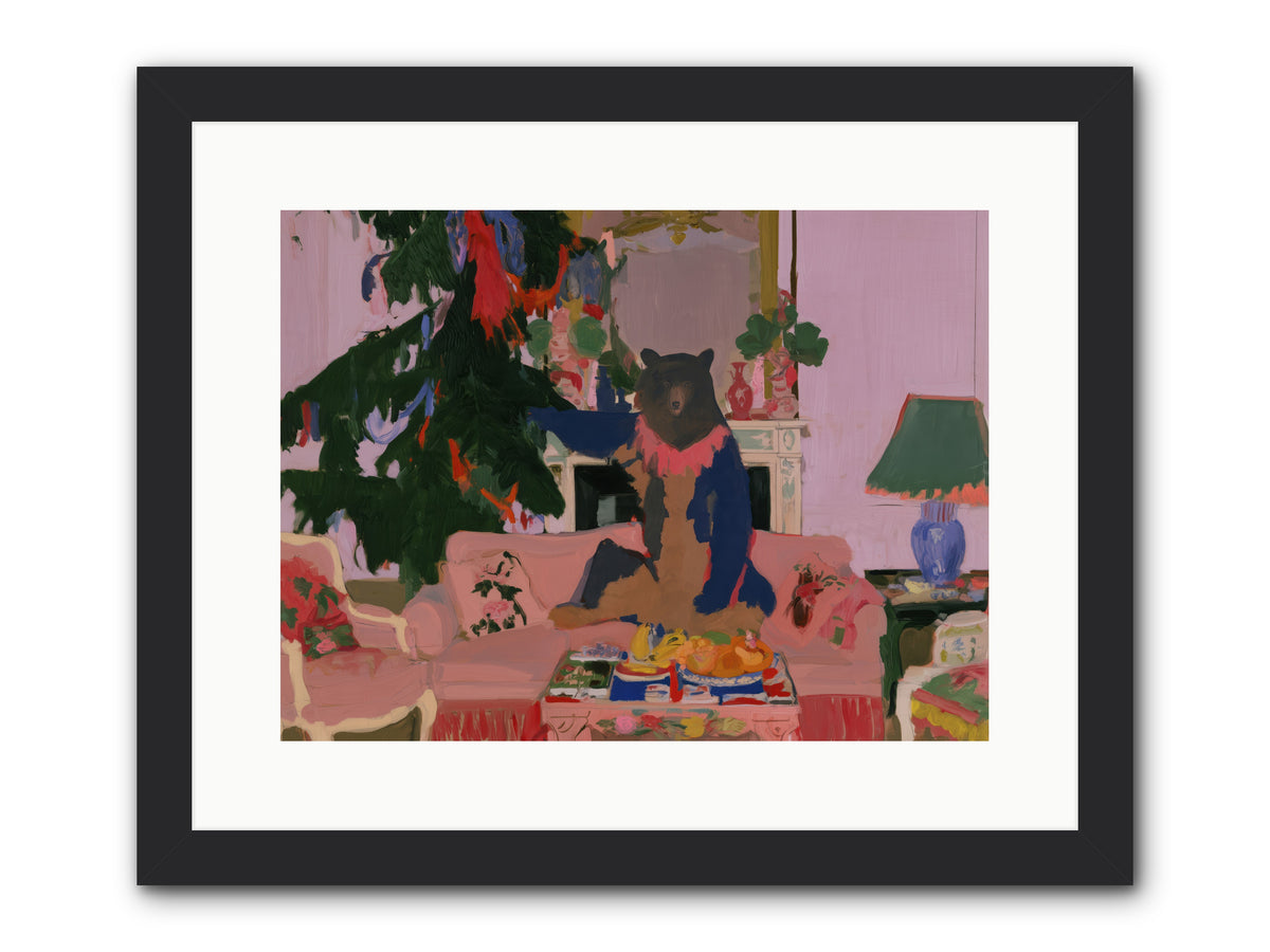 The Bear’s Secret Party — The-Bear’s-Secret-Party-16x12-Framed-Print-Black.jpg