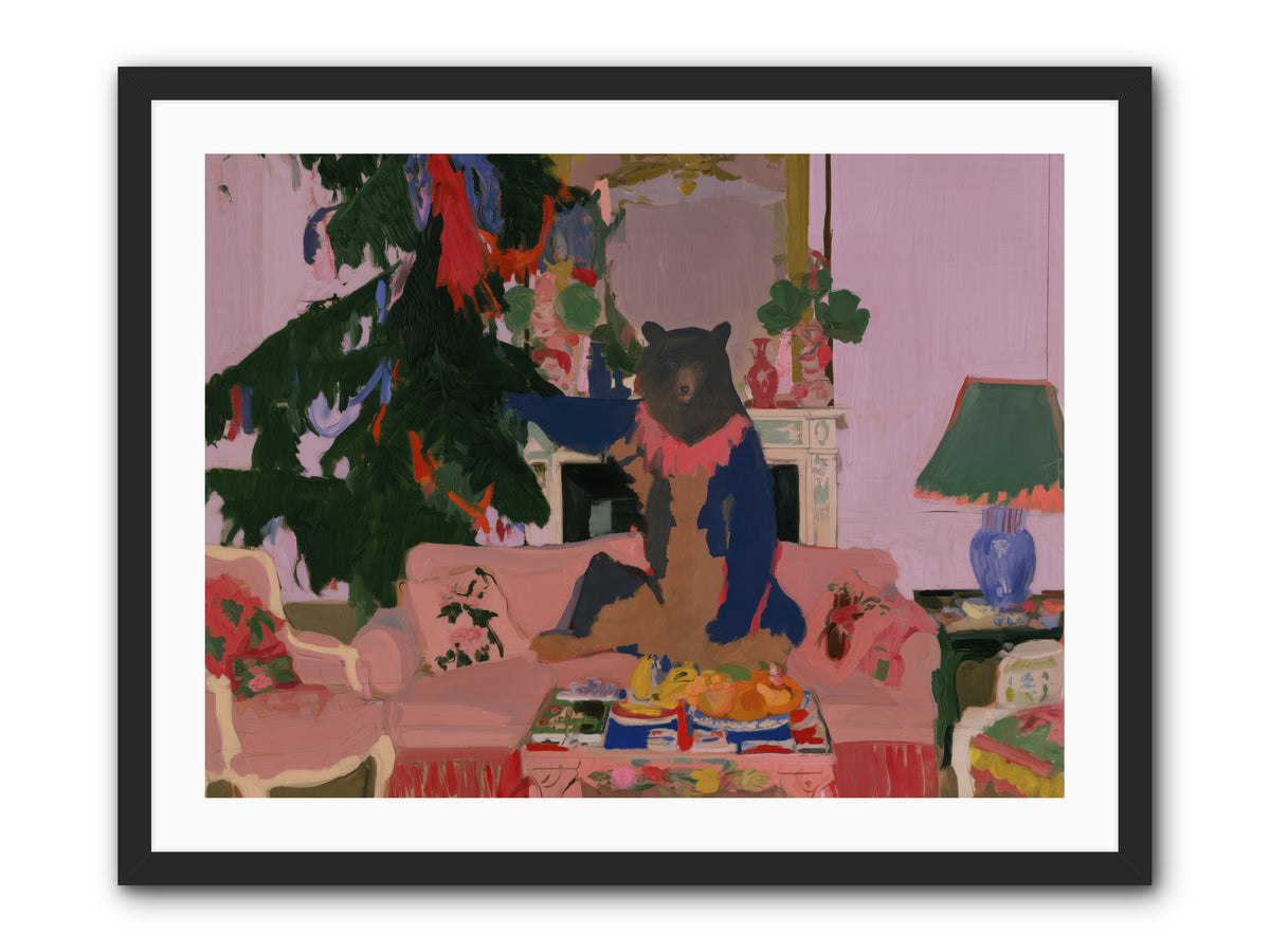 The Bear’s Secret Party — The-Bear’s-Secret-Party-32x24-Framed-Print-Black.jpg