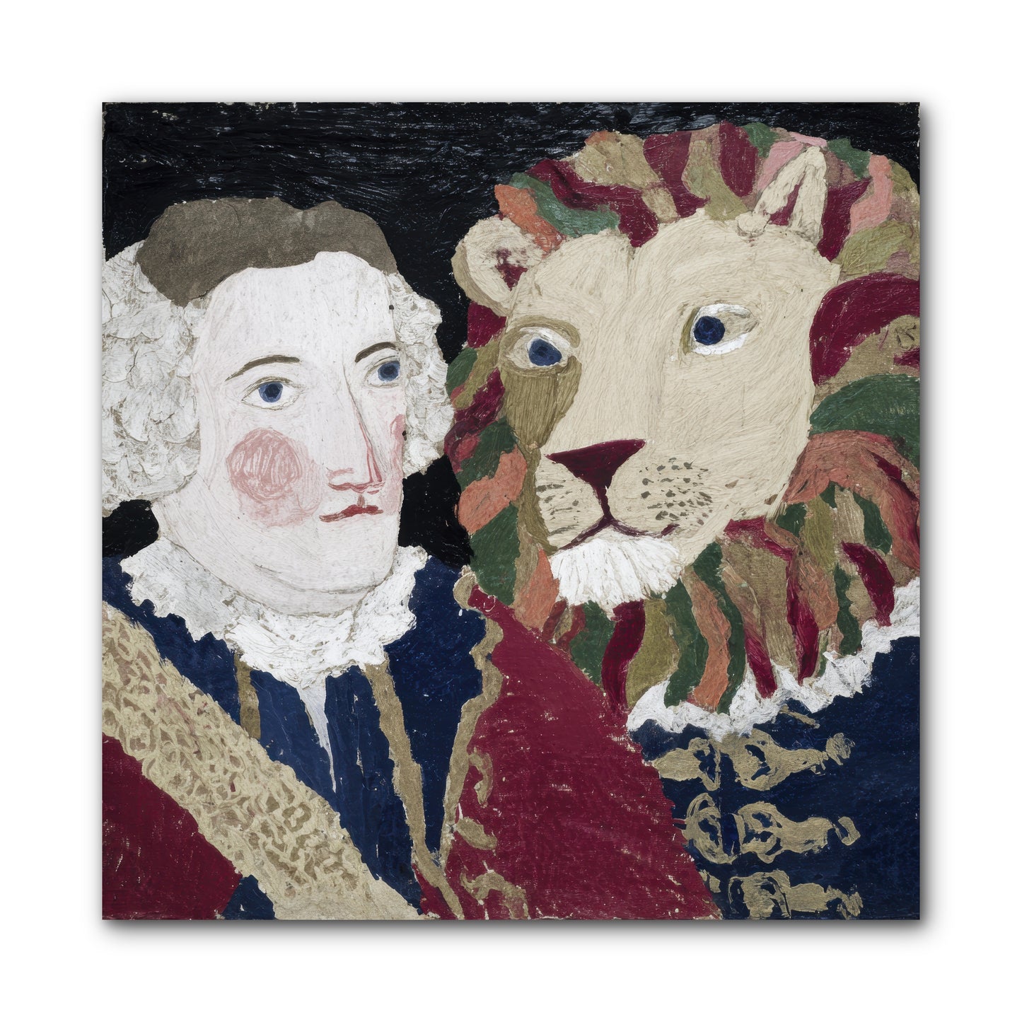 The Beast Who Learned to Bow -- Wrapped Canvas 10x10