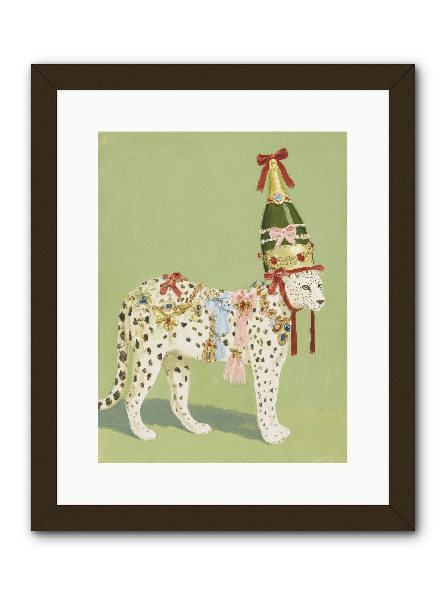 The Beguiling Invitation -- Framed Print - Black 12x16