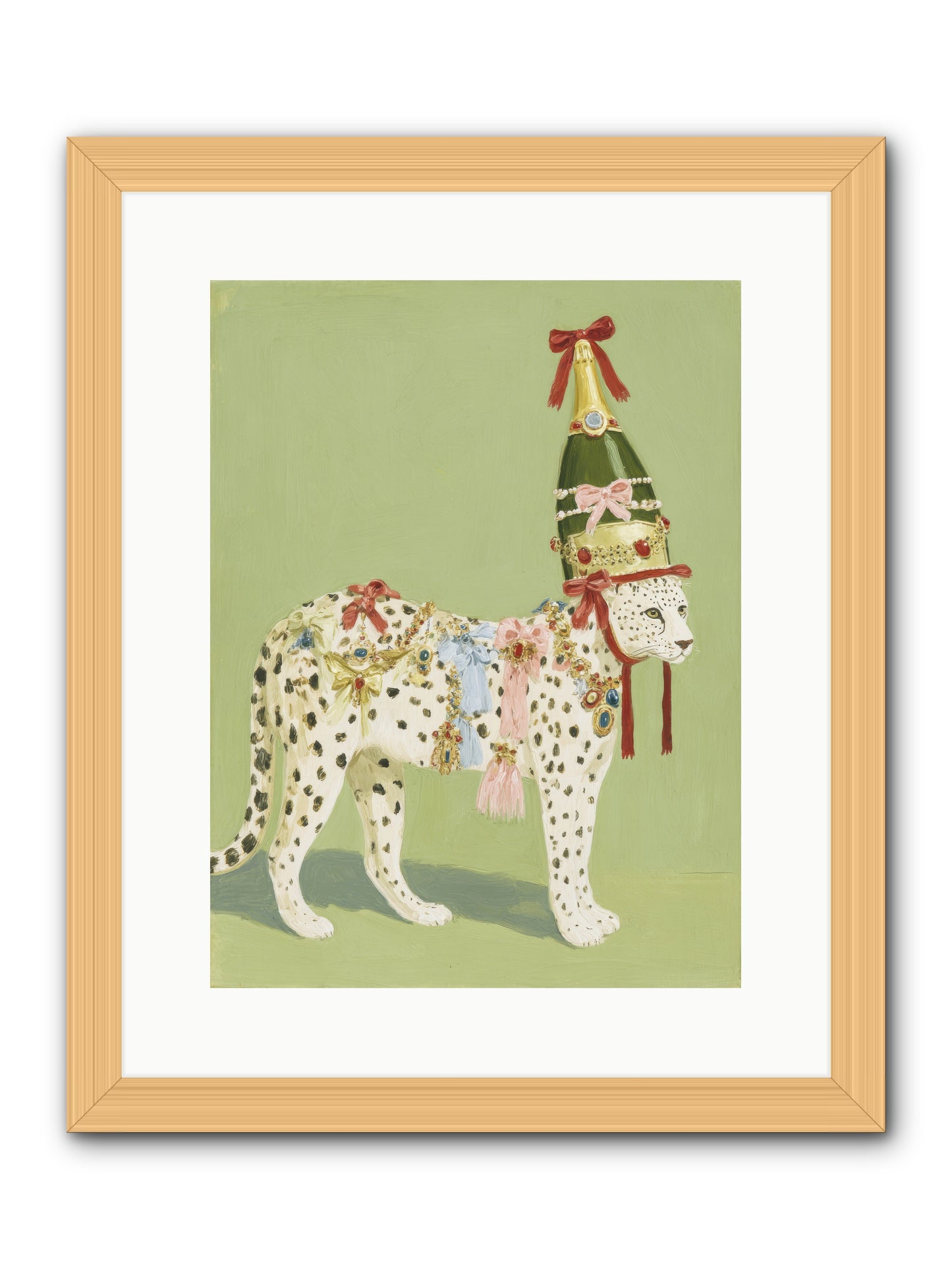 The Beguiling Invitation -- Framed Print - Natural 12x16