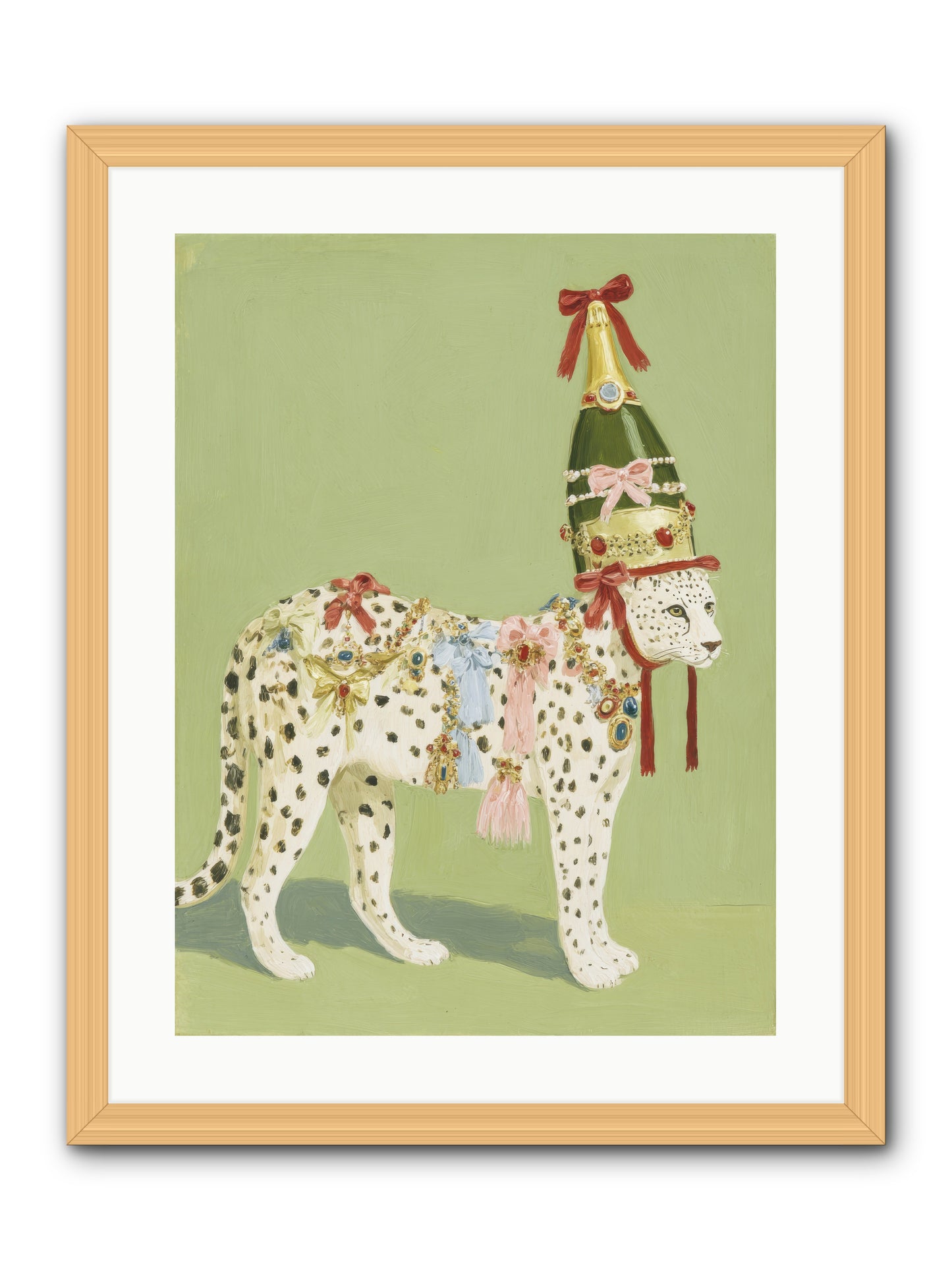 The Beguiling Invitation -- Framed Print - Natural 18x24