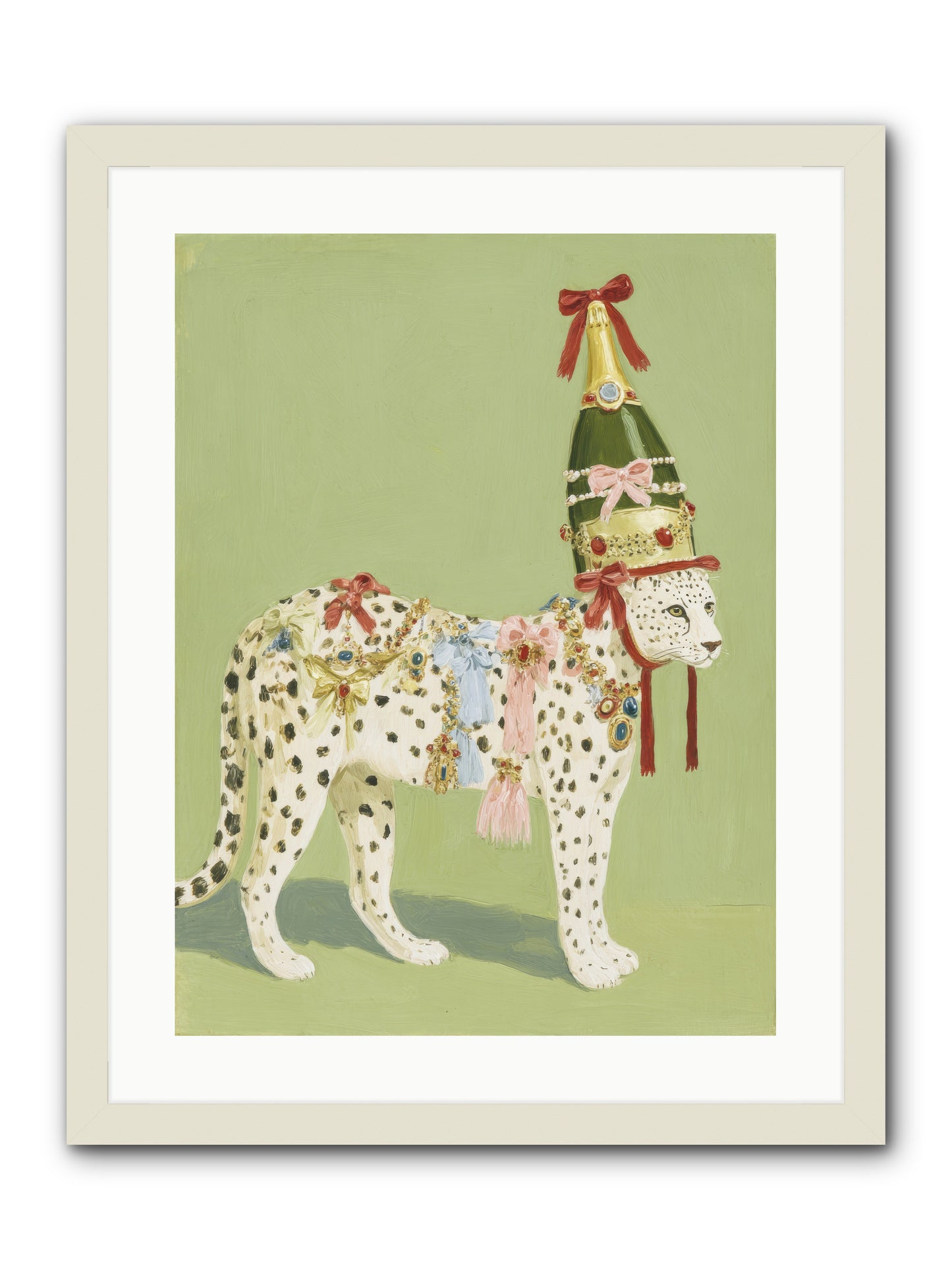 The Beguiling Invitation -- Framed Print - White 18x24