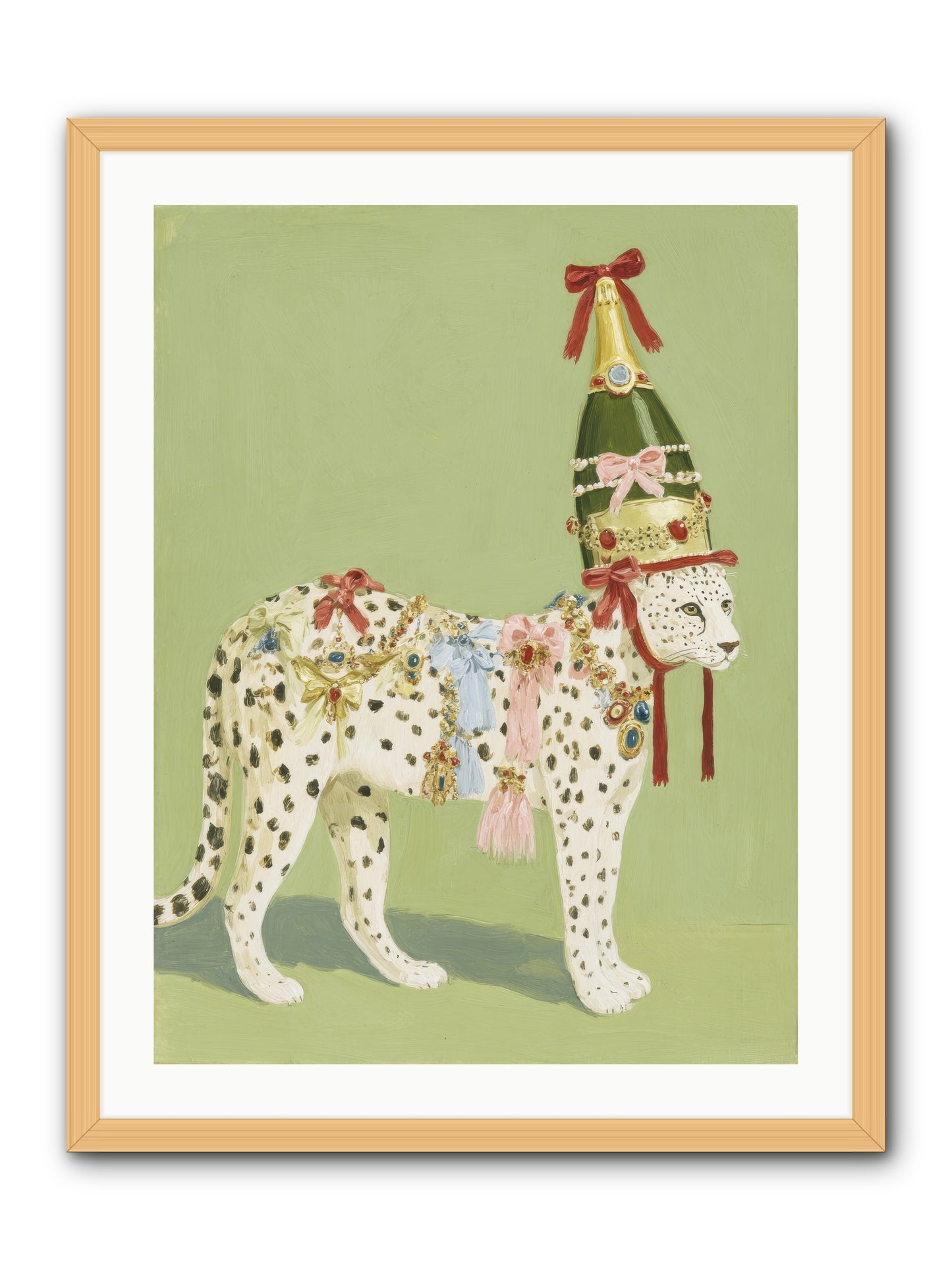 The Beguiling Invitation -- Framed Print - Natural 24x32