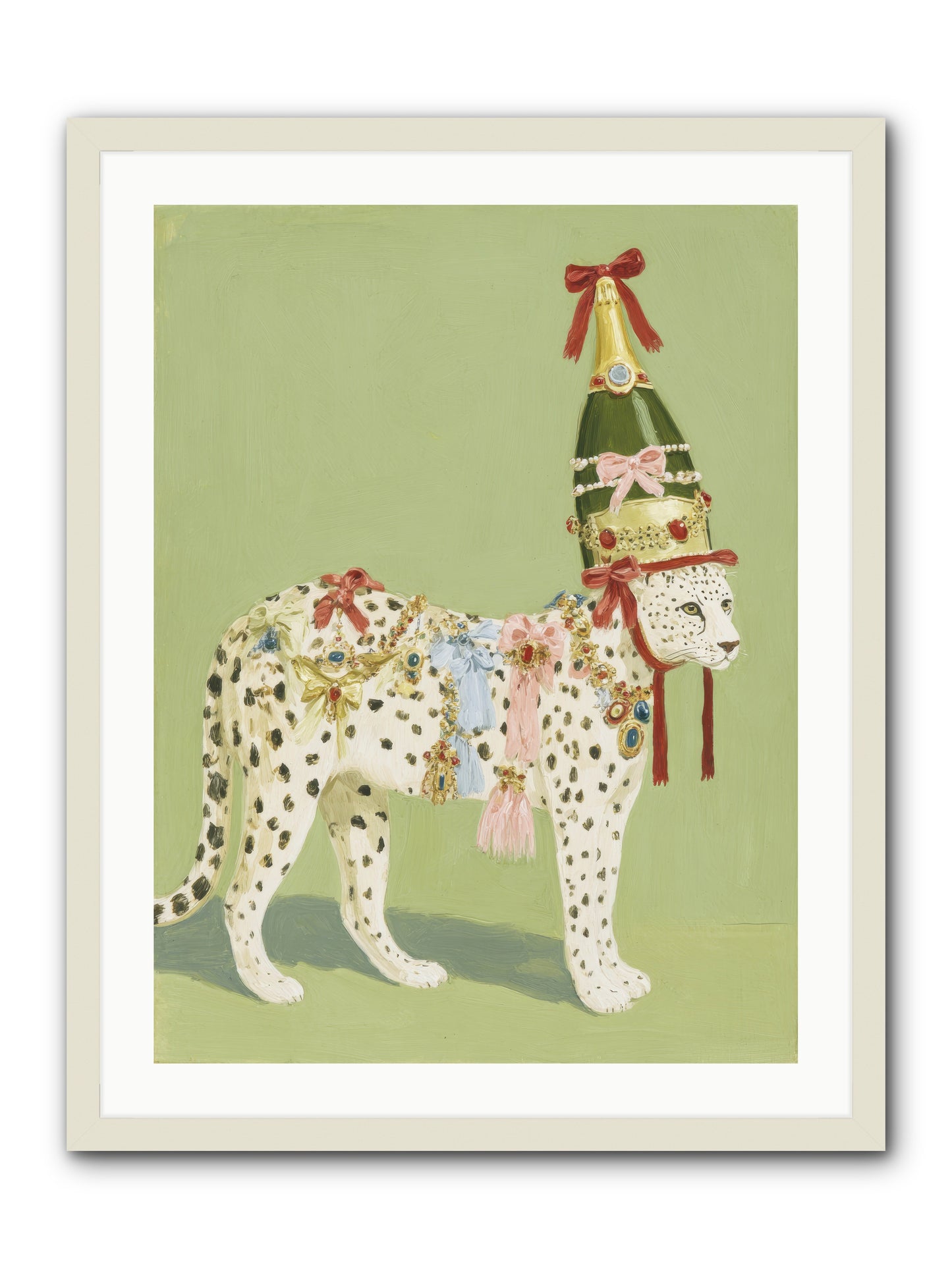 The Beguiling Invitation -- Framed Print - White 24x32