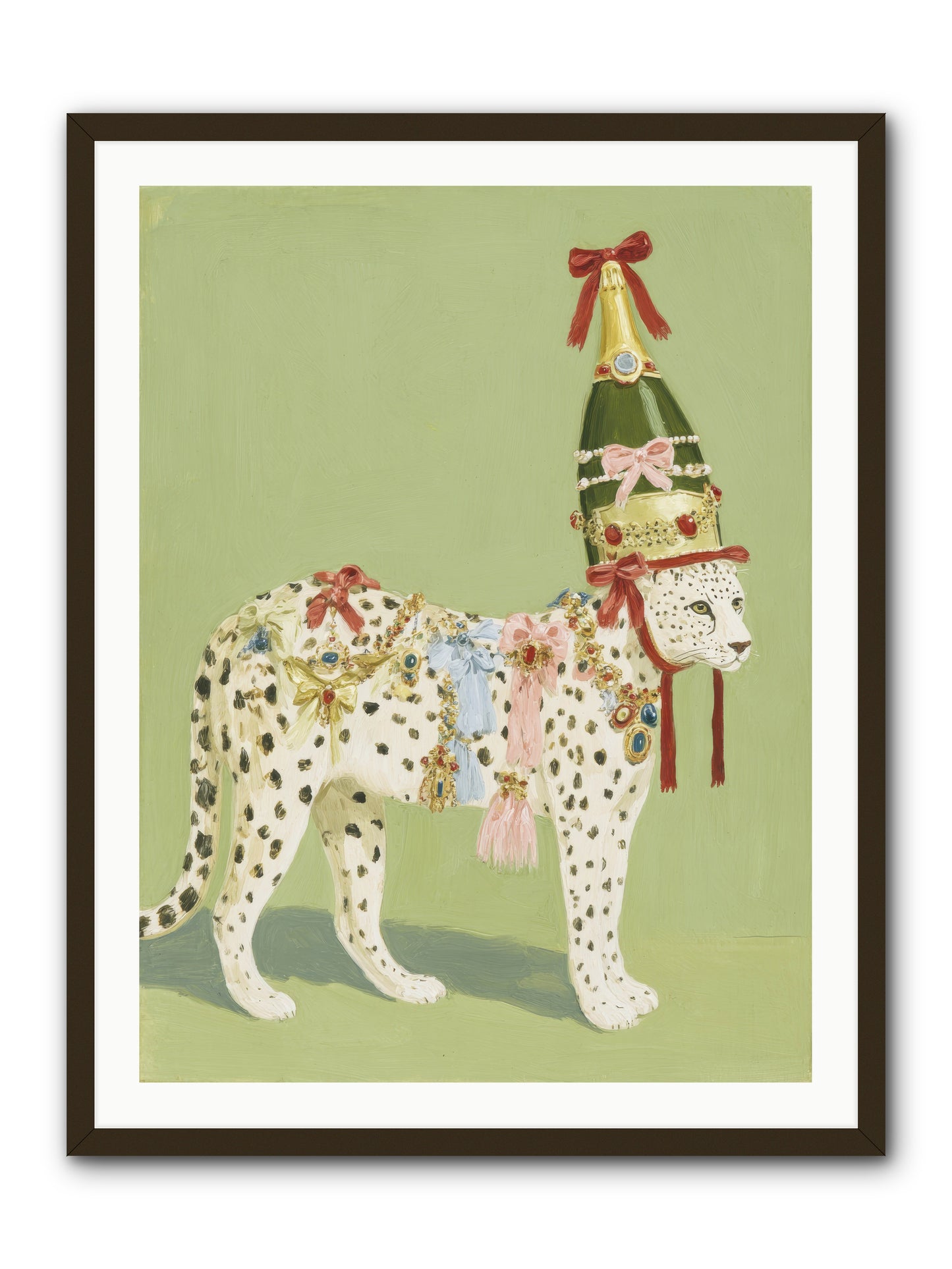 The Beguiling Invitation -- Framed Print - Black 30x40