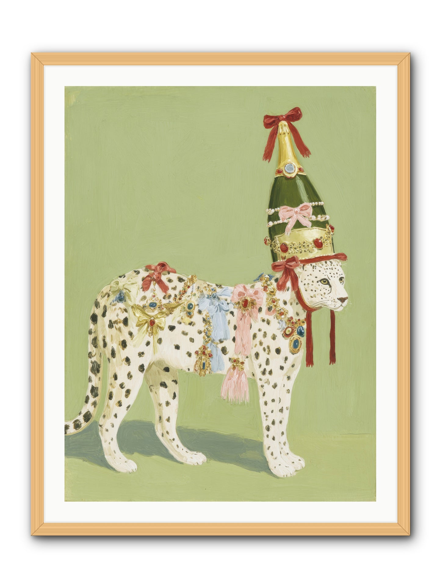 The Beguiling Invitation -- Framed Print - Natural 30x40