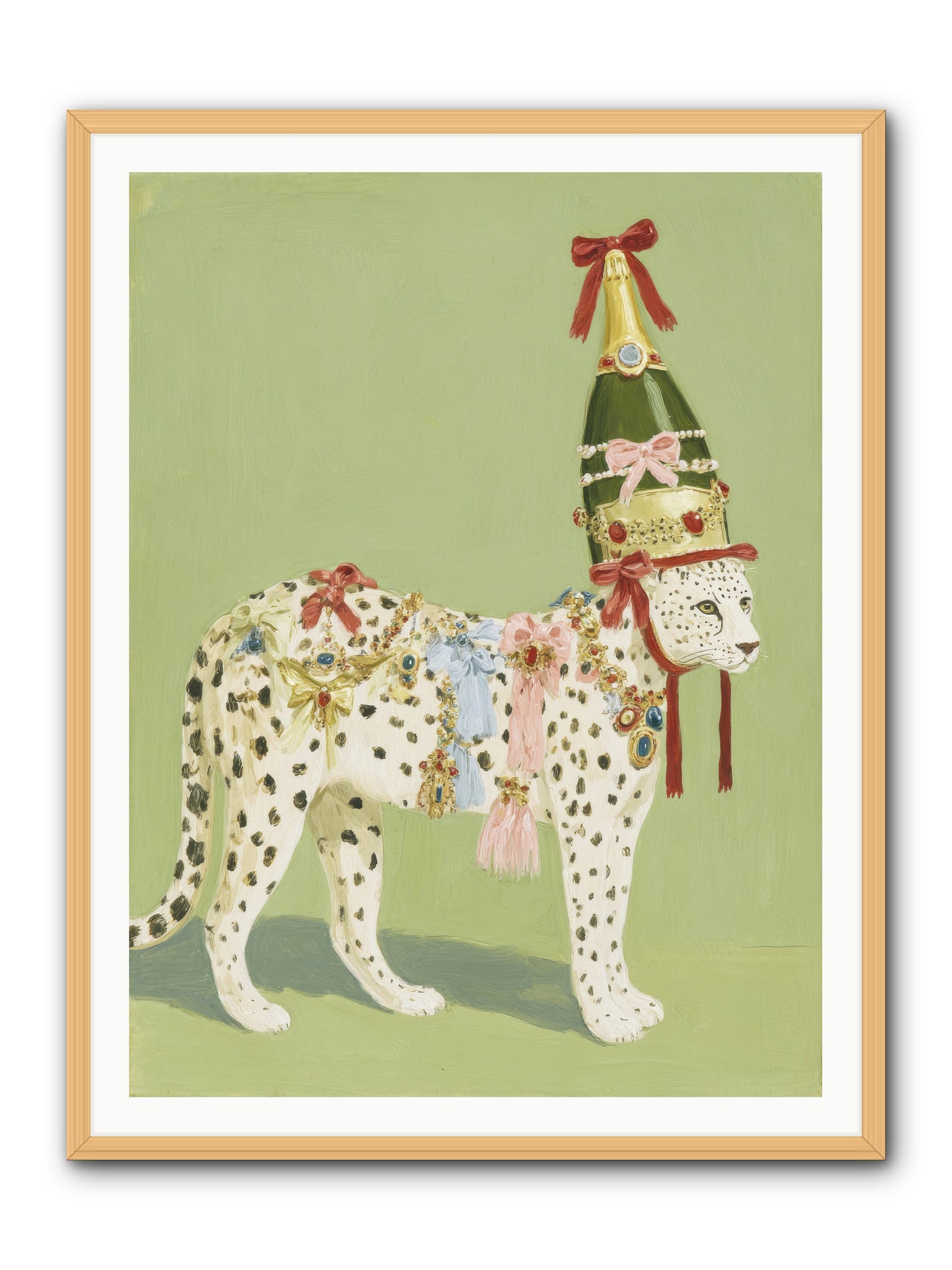 The Beguiling Invitation -- Framed Print - Natural 36x48