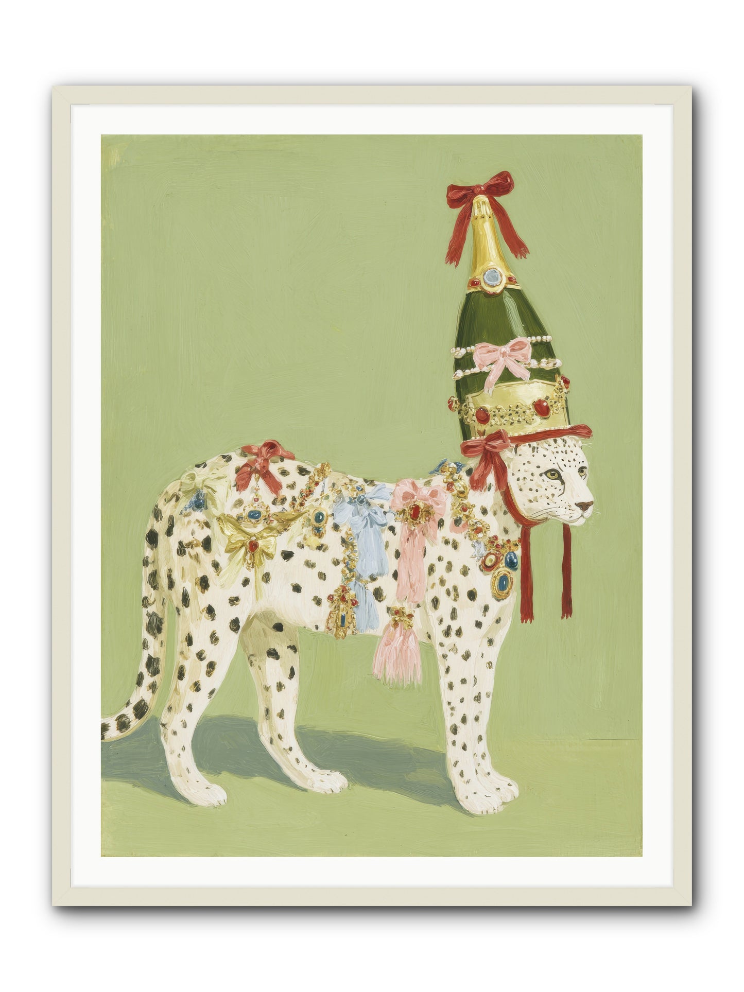 The Beguiling Invitation -- Framed Print - White 36x48