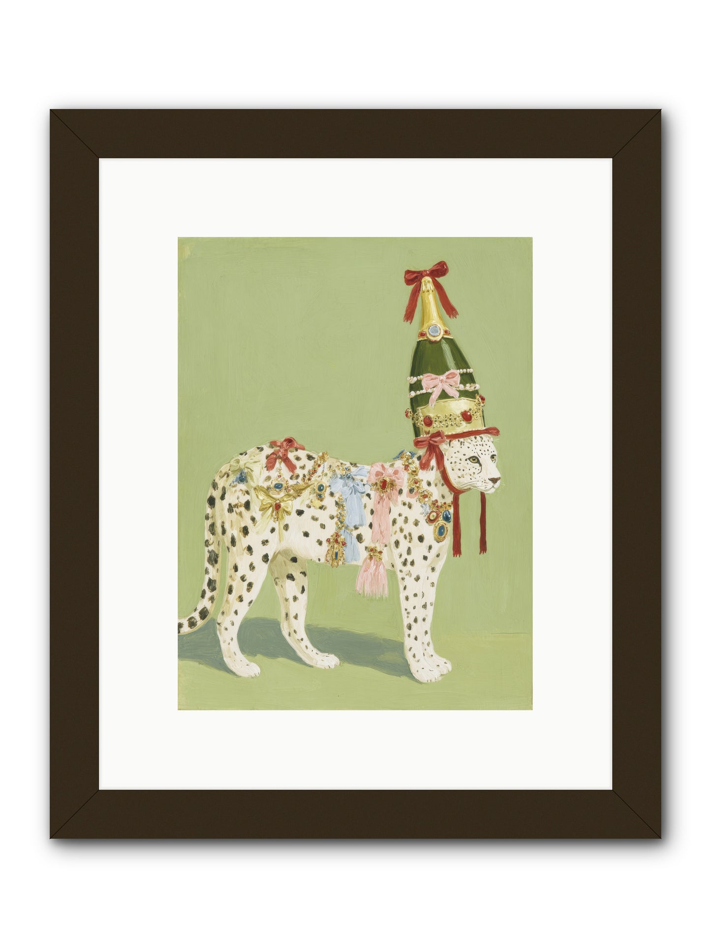 The Beguiling Invitation -- Framed Print - Black 9x12