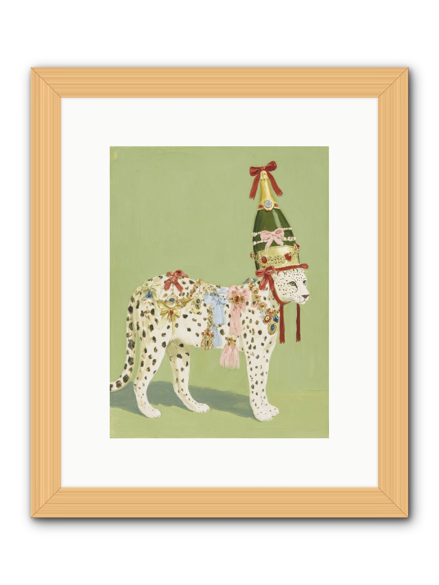The Beguiling Invitation -- Framed Print - Natural 9x12