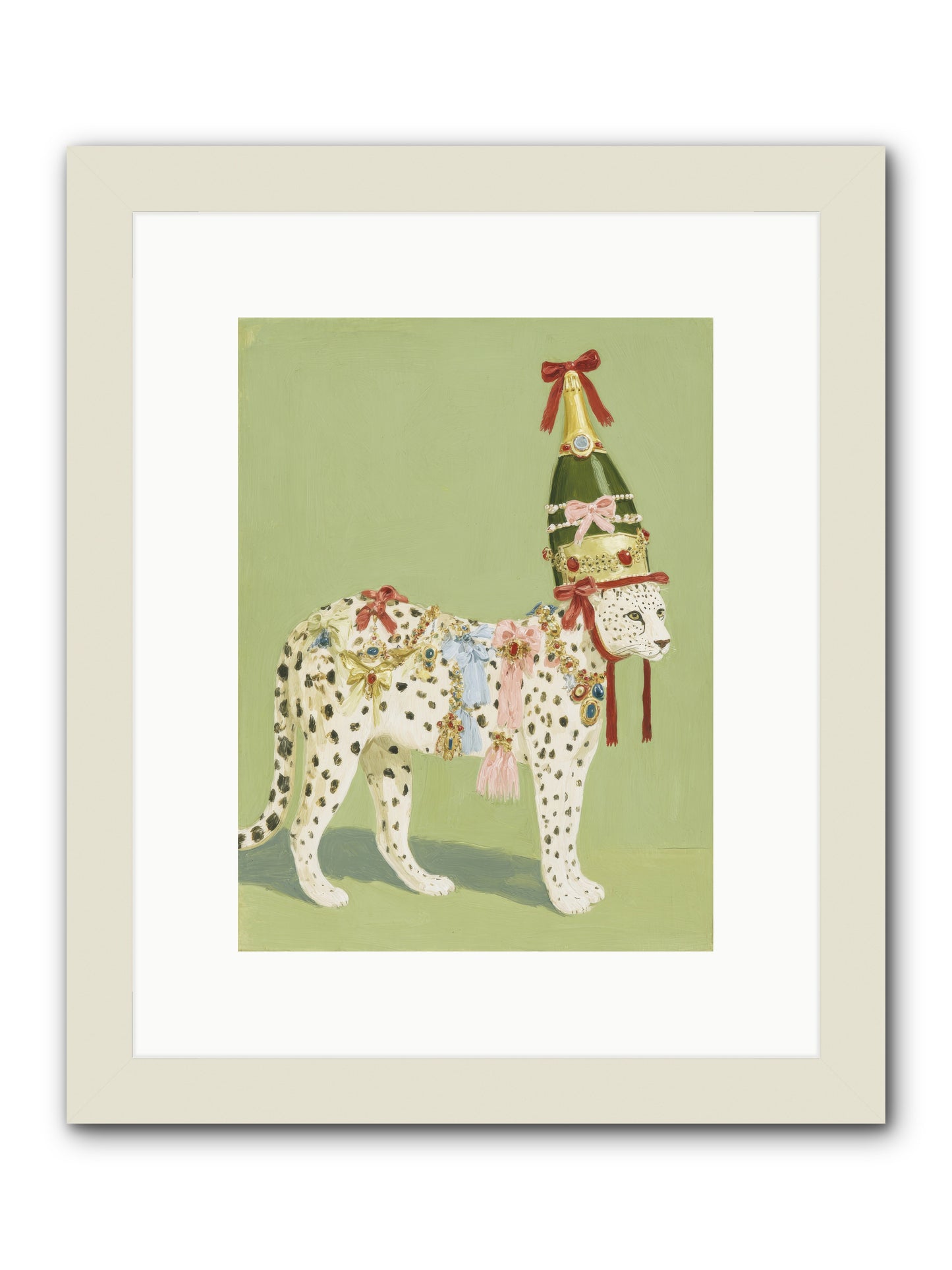 The Beguiling Invitation -- Framed Print - White 9x12