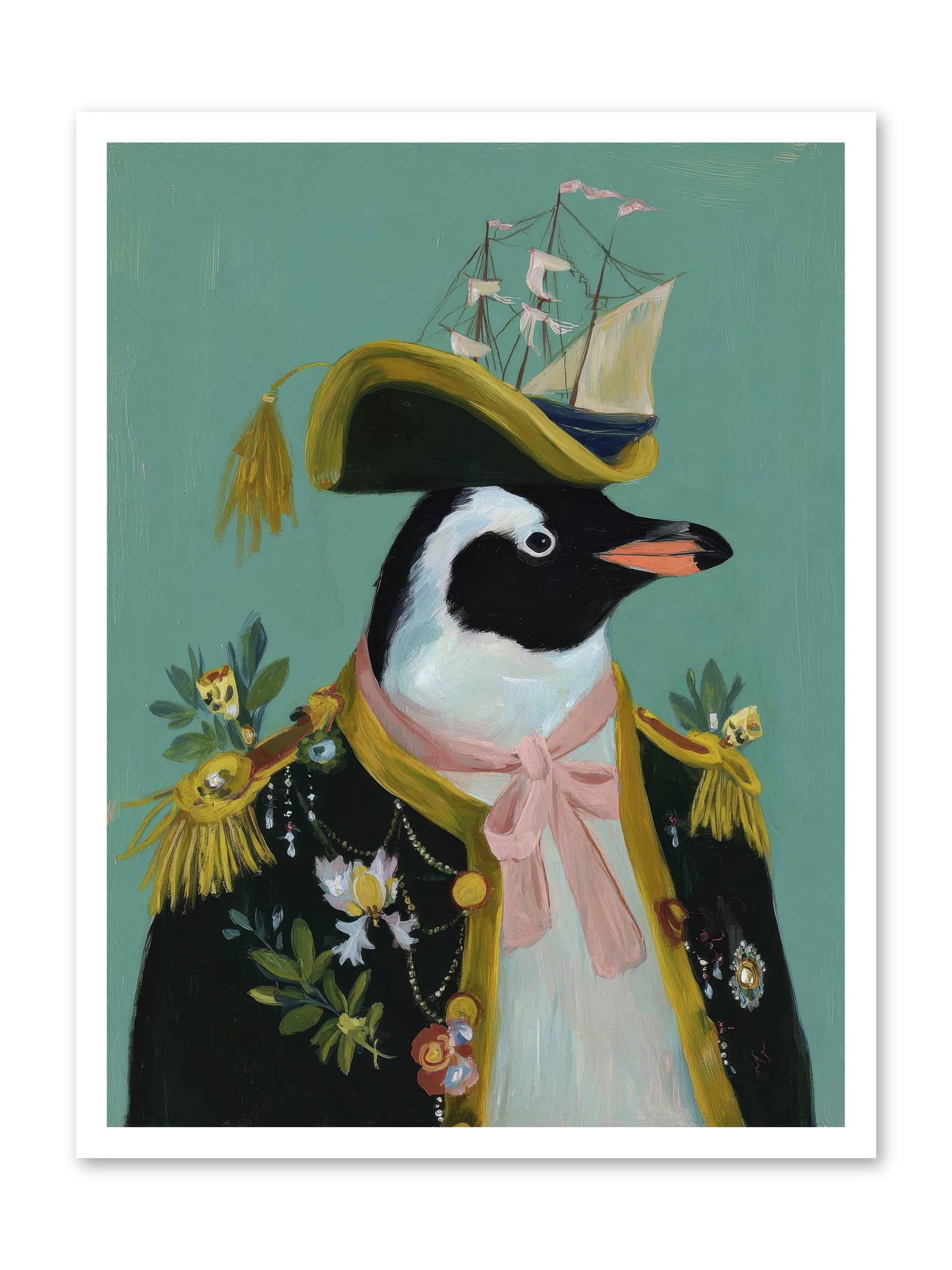 The Beguiling Promenade -- Loose Canvas Print 24x32