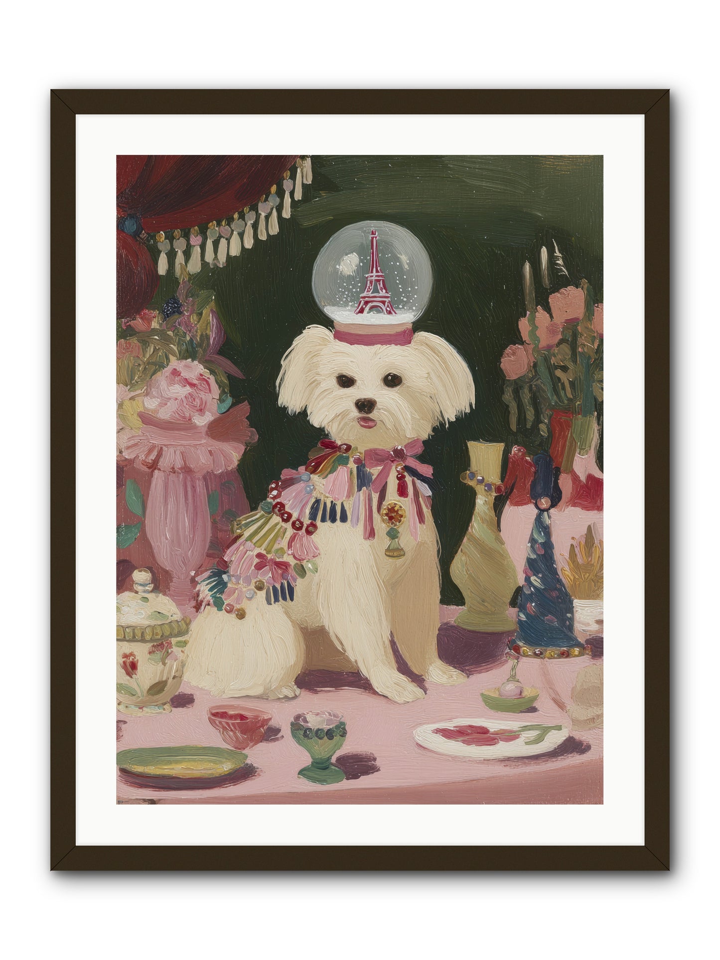 The Beguiling Tableau -- Framed Print - Black 24x32