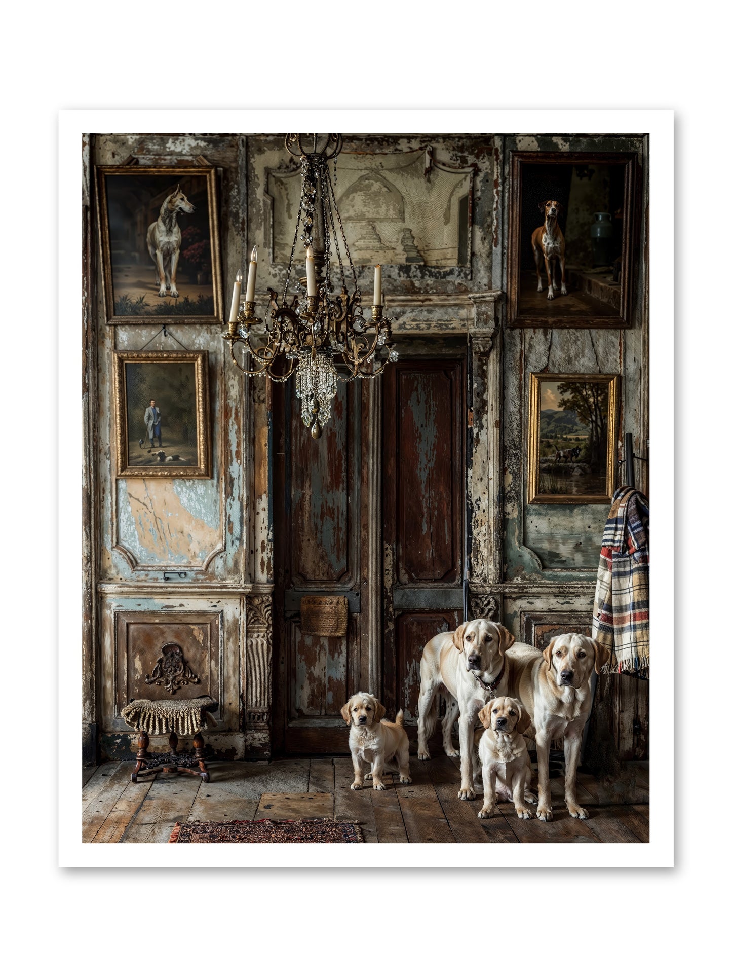 The Bespoke Leash Club -- Paper Print 24x30