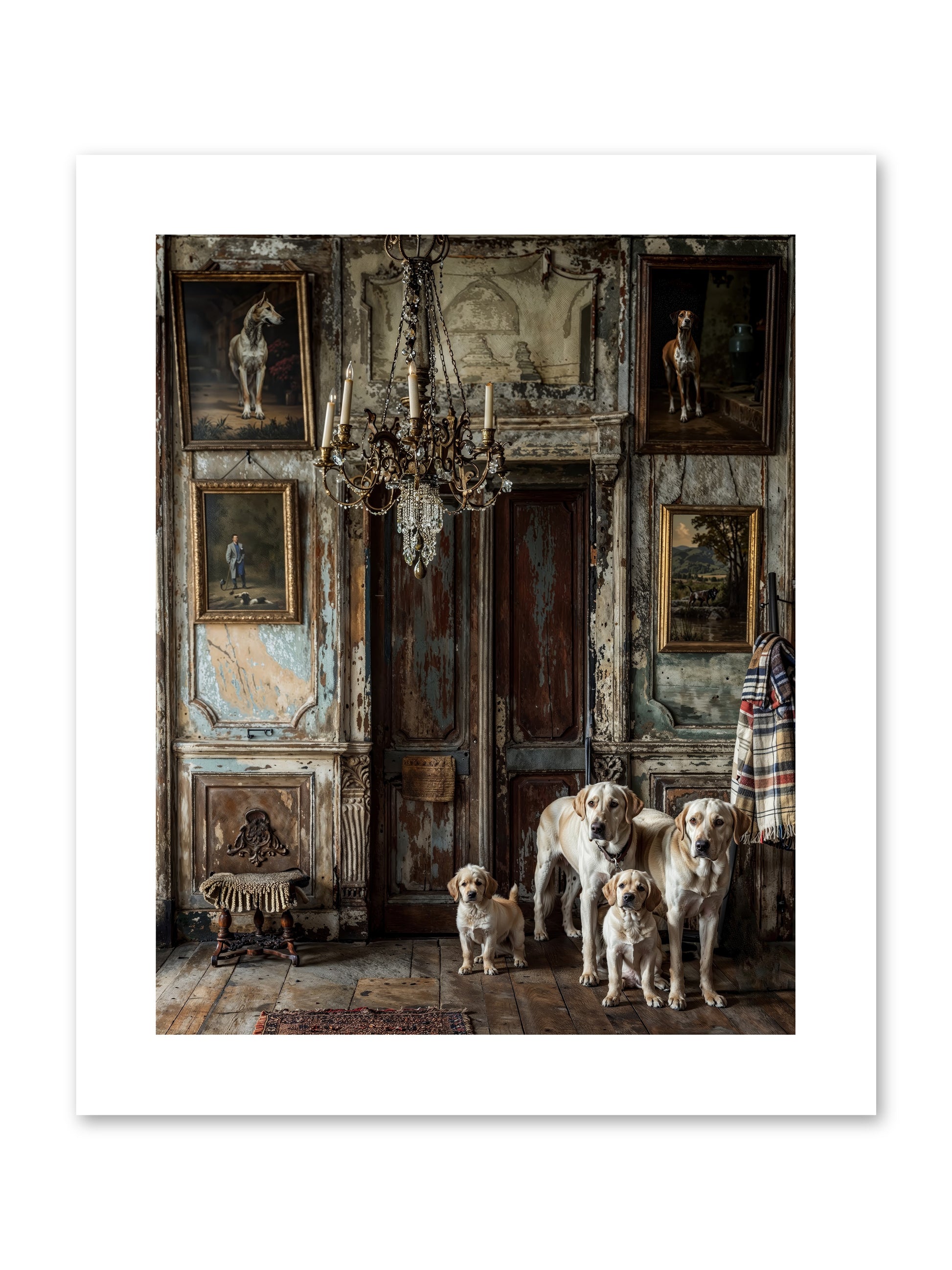 The Bespoke Leash Club -- Paper Print 8x10