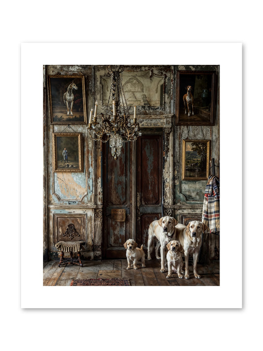 The Bespoke Leash Club -- Paper Print 8x10