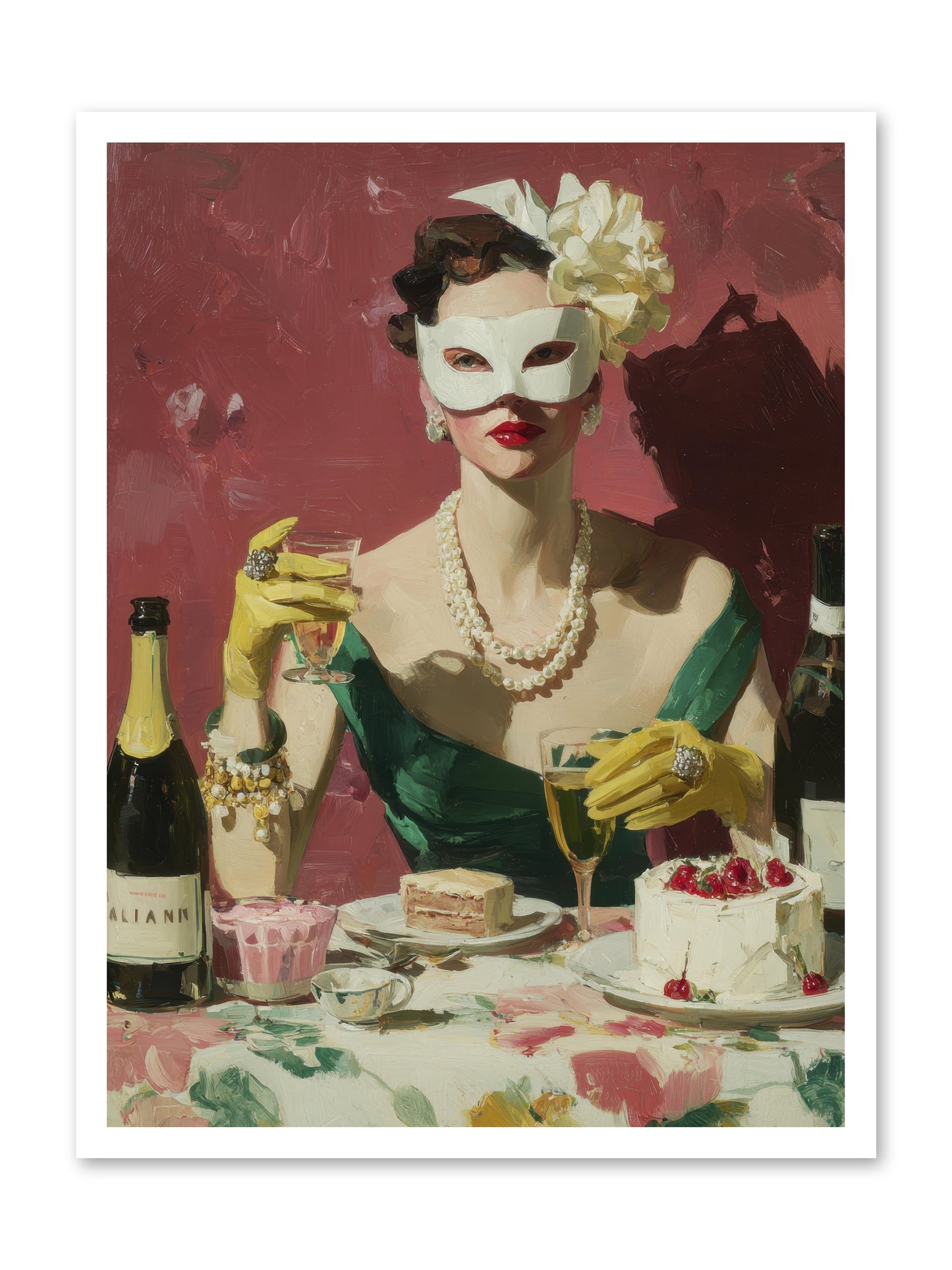 The Biscuit & Valentine Club -- Paper Print 24x32