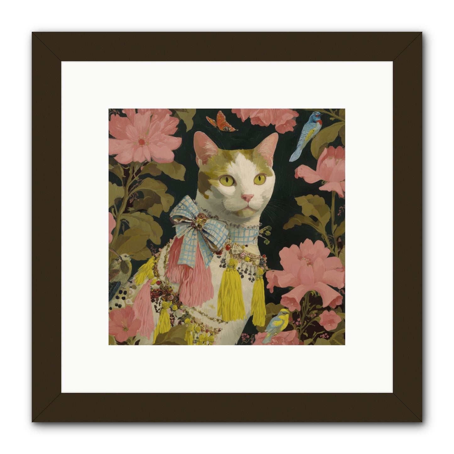 The Blackwood Belle -- Framed Print - Black 10x10