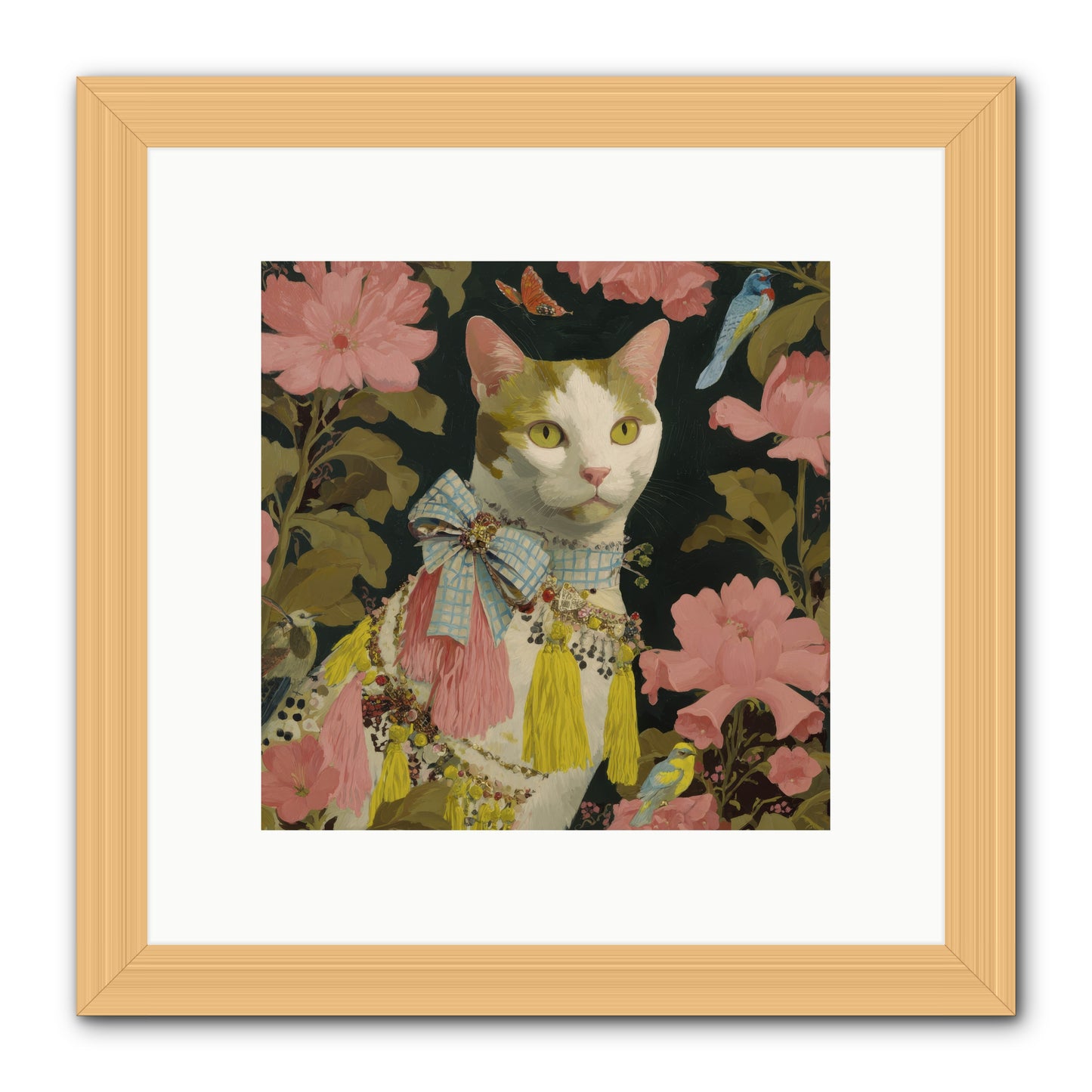 The Blackwood Belle -- Framed Print - Natural 10x10