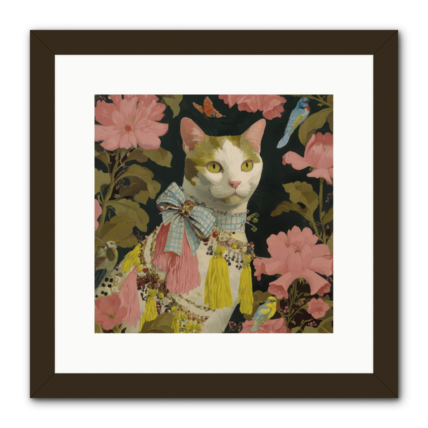 The Blackwood Belle -- Framed Print - Black 12x12