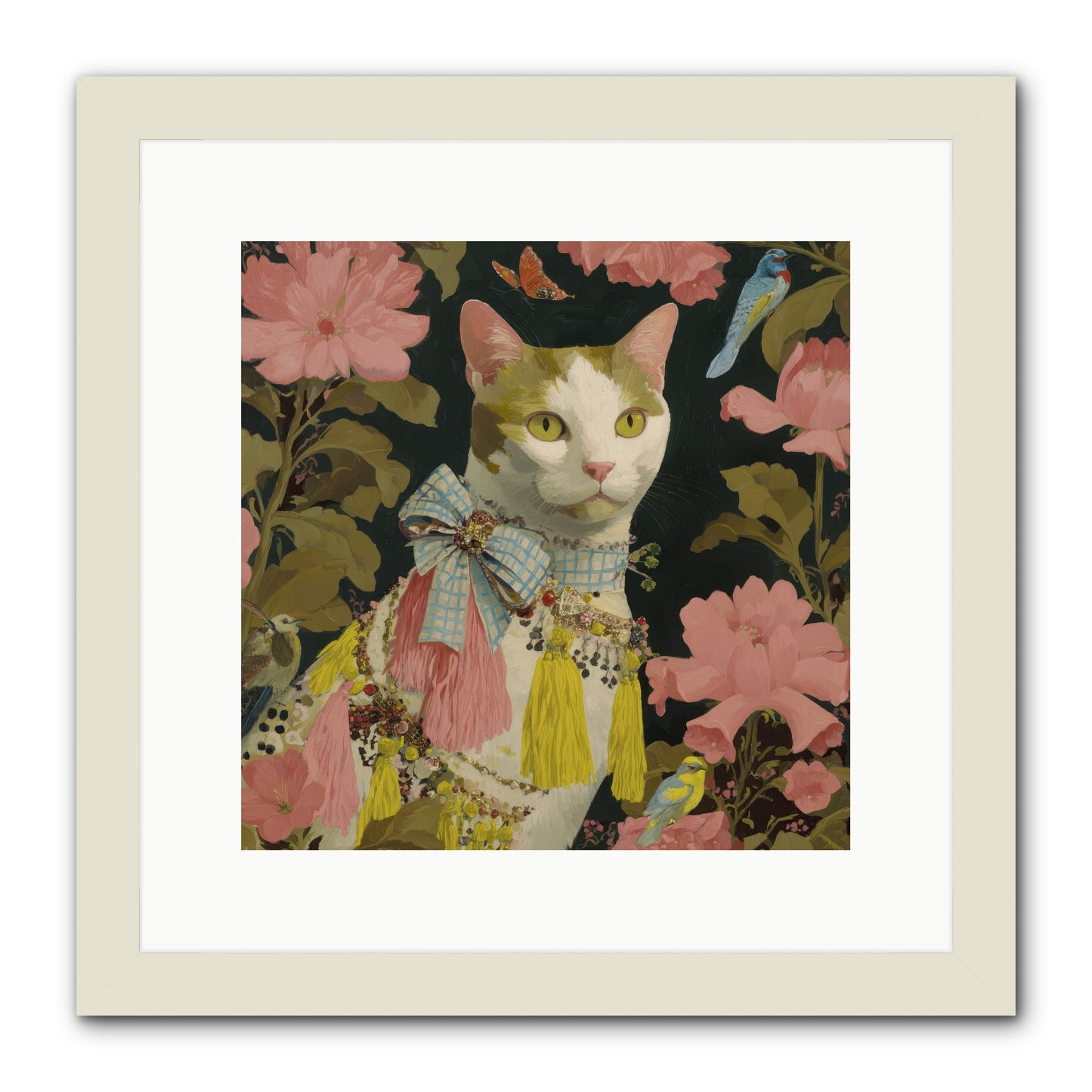 The Blackwood Belle -- Framed Print - White 12x12